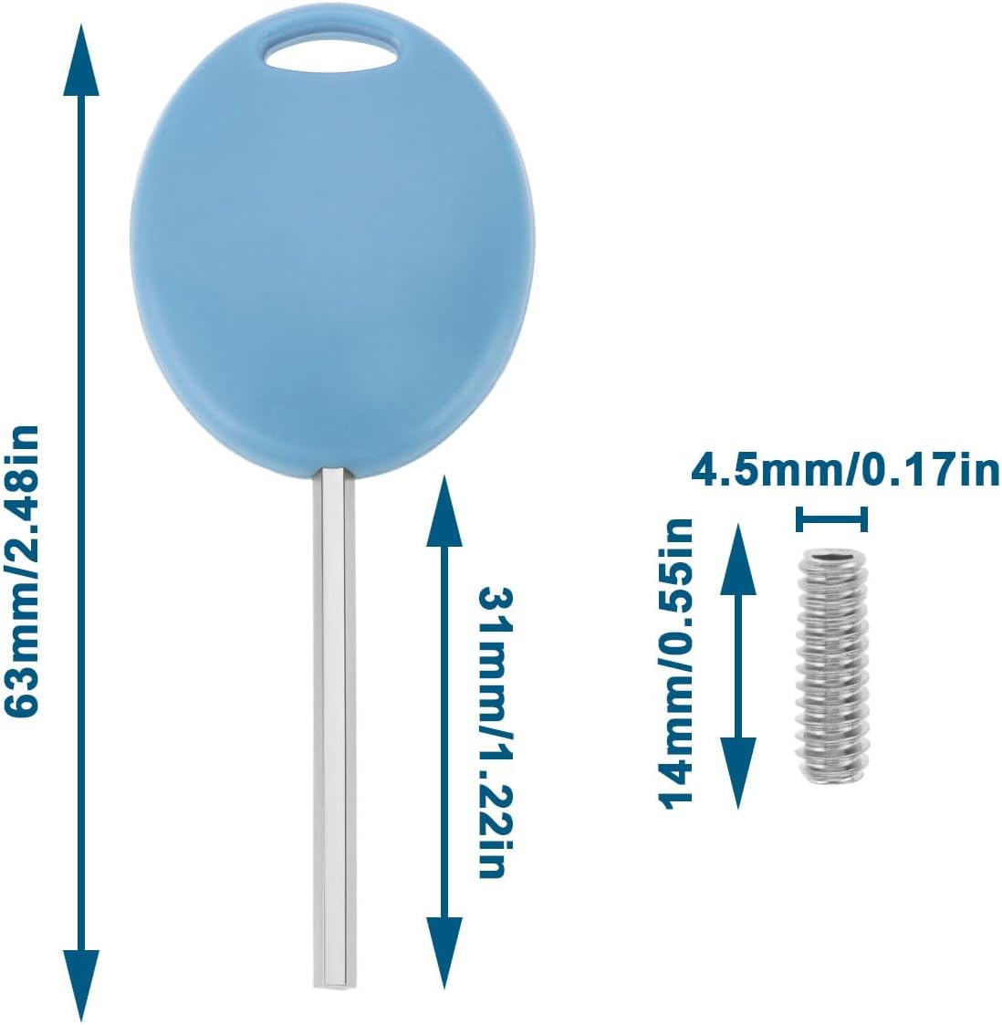 SG Store 2 Pcs Surfboard Fins Key Grub Screws Surfing Board Accessory Compatible with Futures Fins image number 3