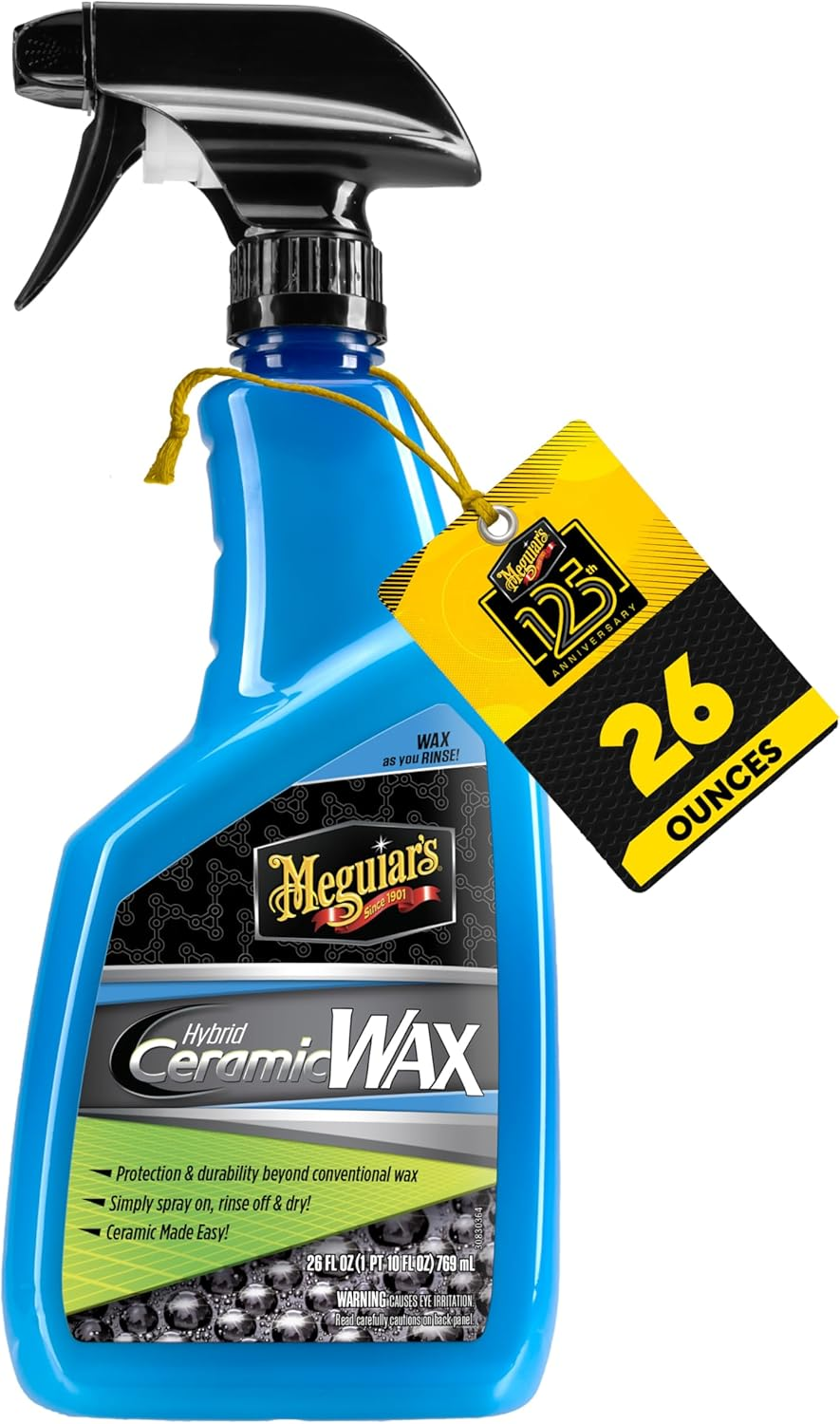 Meguiar'S Hybrid Ceramic Wax, 769 Ml | Simple Spray on and Rinse off Application for Fast Protection | Delivers Long Lasting Ceramic Coating Benefits | Creates Extreme Water Beading image number 6