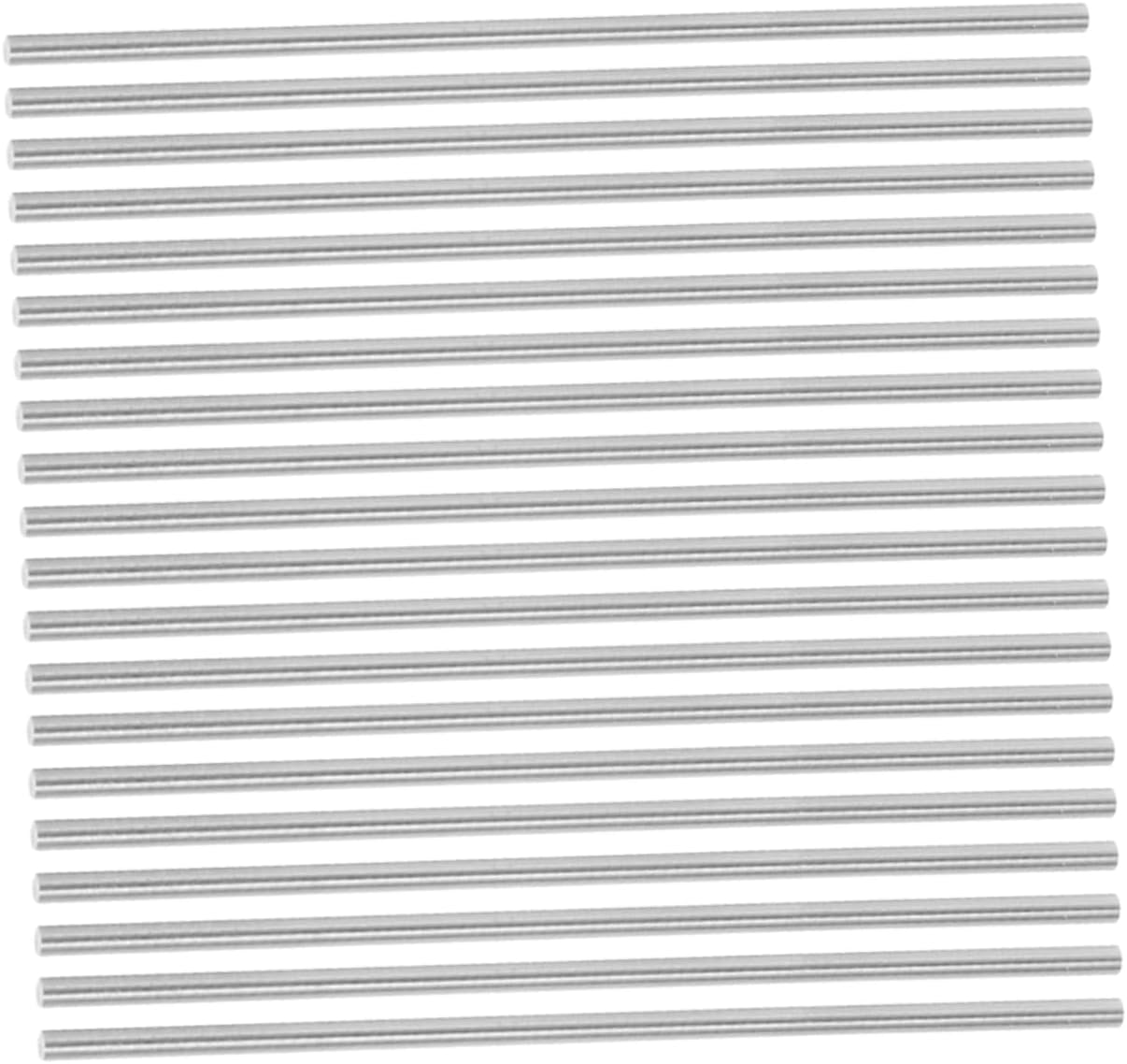 STOBOK 20Pcs Stainless Steel Pins Crochet Blocking Board Blocking Pins for Crocheting Knitting Supplies Accessories image number 4