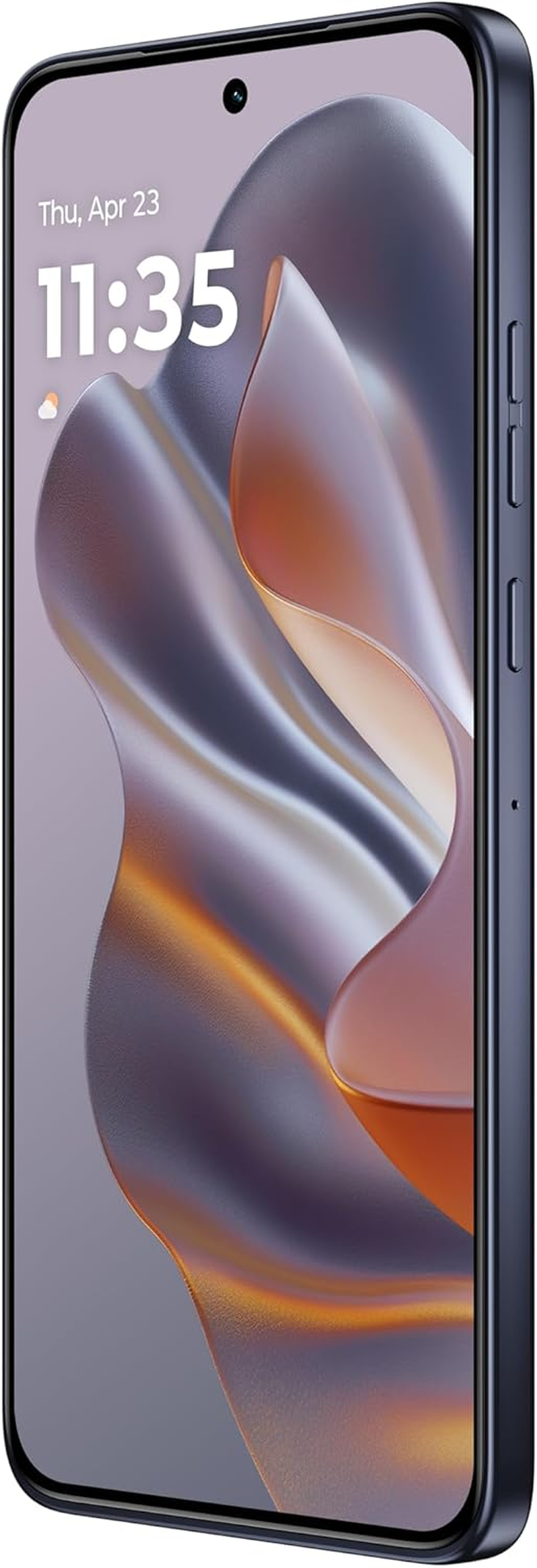 Motorola Edge 50 Neo (6.36" Poled Super HD Display, IP68, 50MP, Sony LYTIA 700C, 68W Turbopower, 4310Mah, Dolby Atmos, Android 14, 8/256 GB, Mediatek Dimensity 7300, SIM + Esim), Pantone Grisaille - Red image number 4