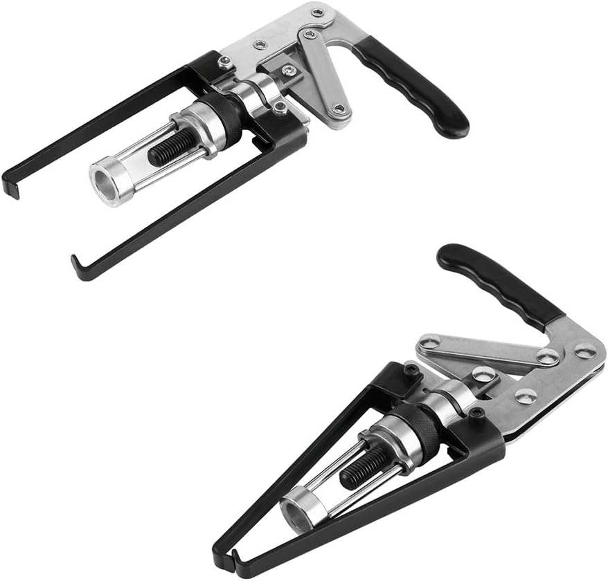 Professional Valve Spring Compressor Tool Kit for OHV OHC CHV Engines, Cam Action Level, Black & Silver Color, Mechanics image number 2