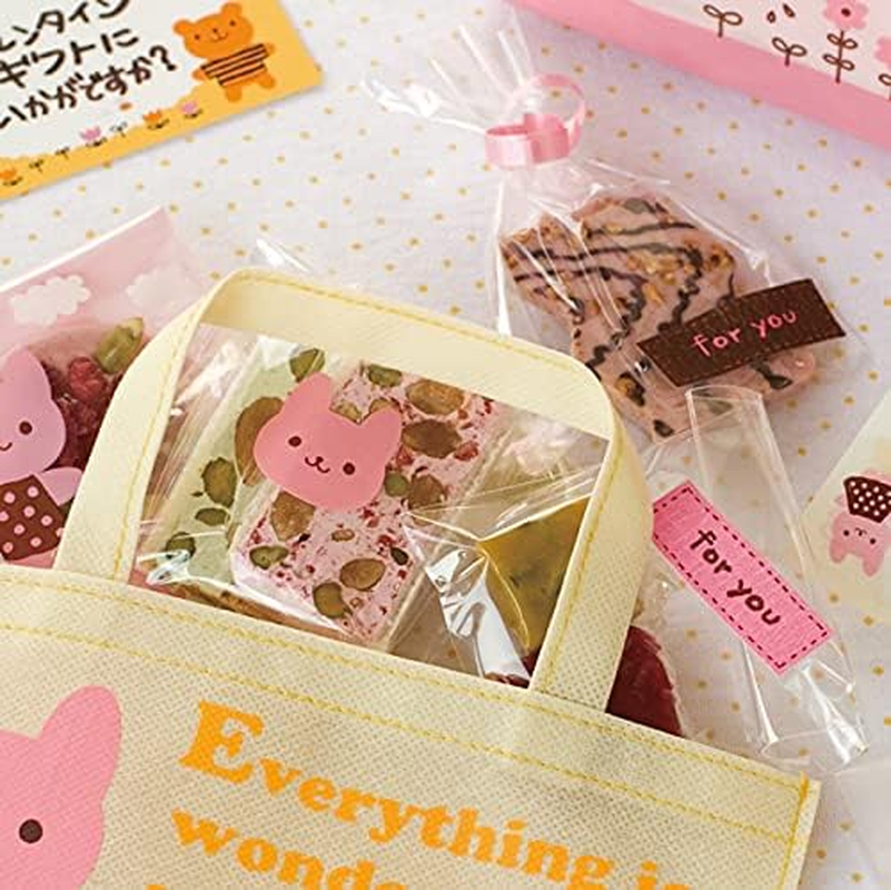 Gift Stickers, Rabbit, 3 Assorted Colors, Rolls, (500 Sheets), US-1RS image number 1