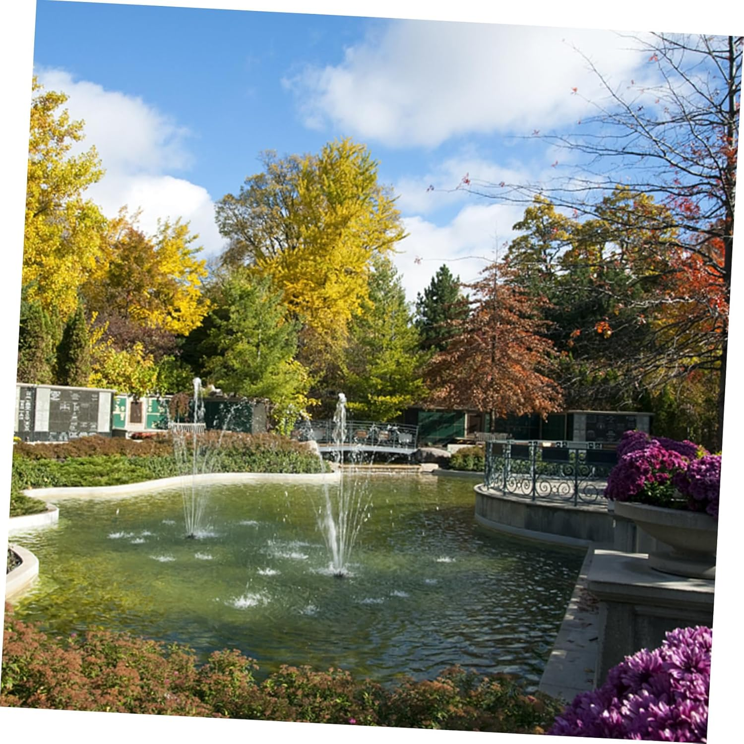 SUPVOX 1Pc Solar Powered Fountain Pump Square Floating Water Pump for Pool Pond