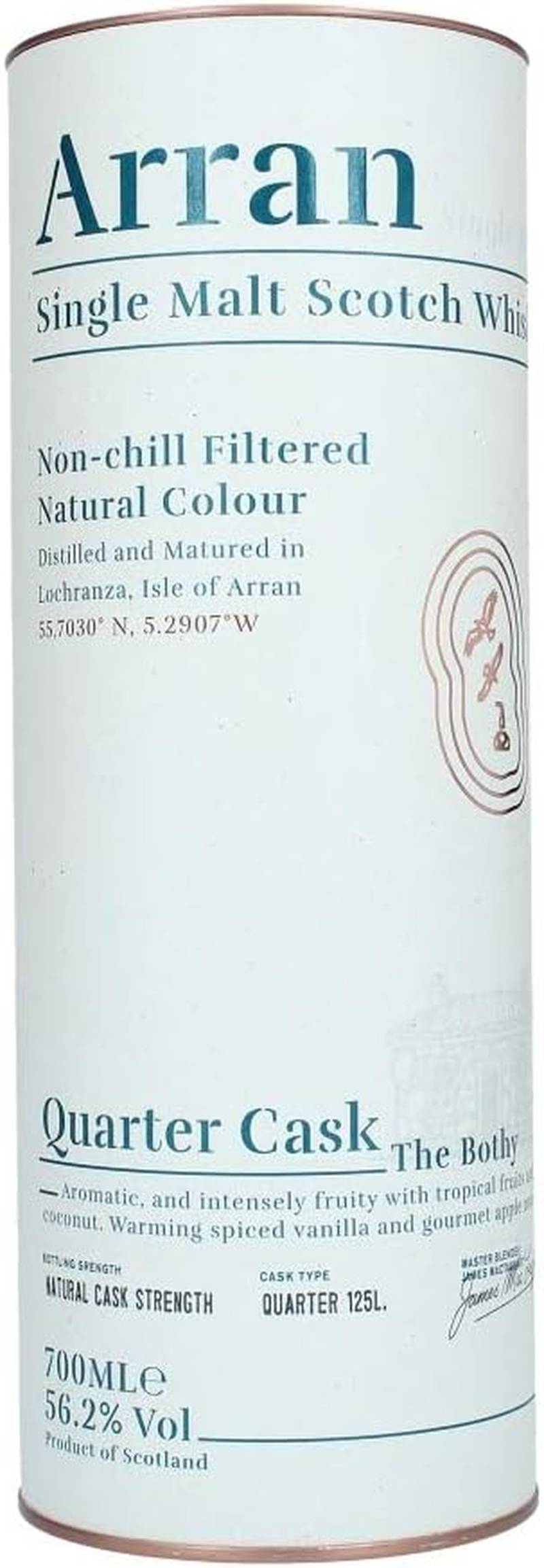 Arran Quarter Cask Single Malt Scotch Whisky image number 1