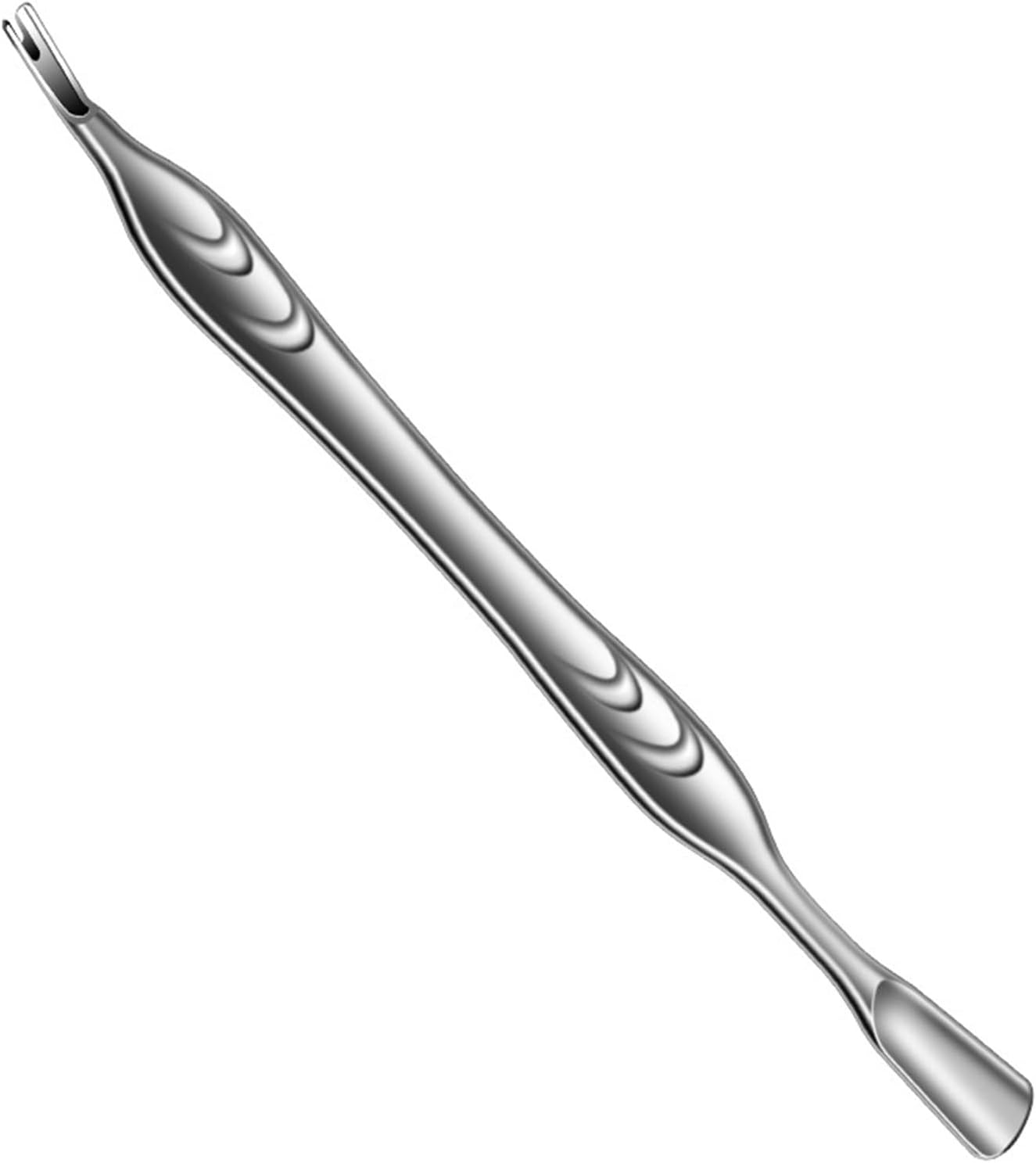 BGENHPON Cuticle Pusher and Fork 2 in 1 Stainless Steel Cuticle Trimmer Tool for Professional Manicure and Pedicure Nail Care image number 4