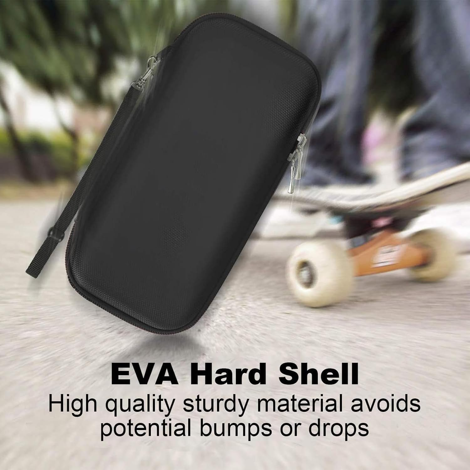 ZONEY Switch Carrying Case for Nintendo Switch OLED, Cartridges Protective Hard Shell Travel Carrying Case Pouch for Nintendo Switch Console & Accessories (For OLED) image number 4