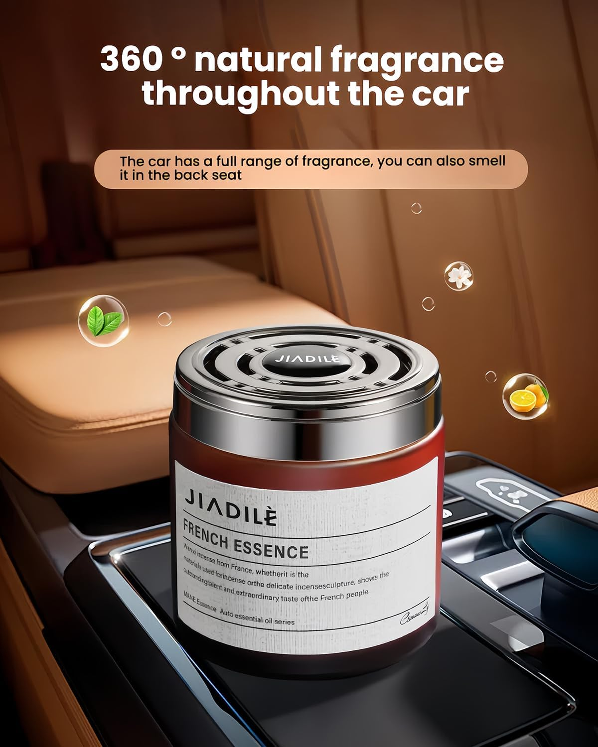 Car Air Freshener Diffuser, New Cologne Smell Premium Car Freshener Odor Eliminator, Long Lasting Fragrance, Strong Car Freshener, Great for Cars, Trucks, Suvs, Rvs & More image number 5