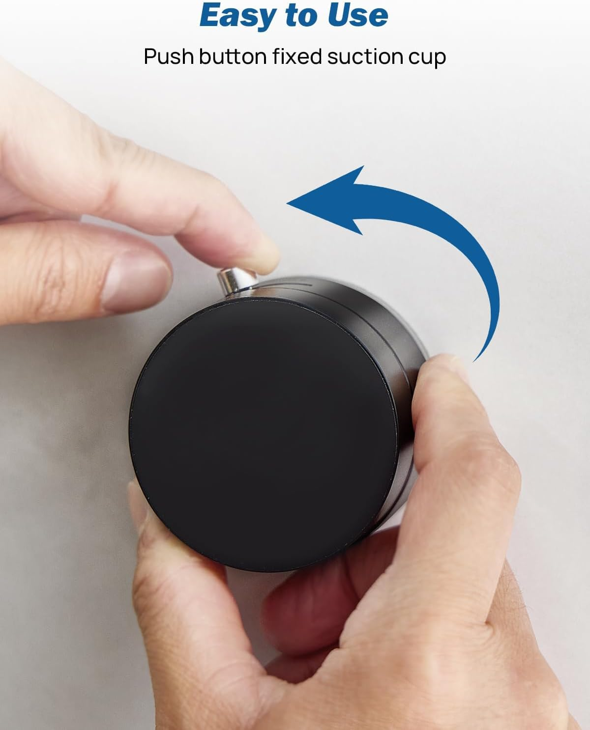 JOYTUTUS Shower Phone Holder, Reusable Suction Cup Phone Mount for Shower, Mirror, Kitchen, Window & Bathroom, Shower Phone Mount Compatible with Iphone 16, 15, 14, 13, 12 & All Phones,Black,1 Pack image number 1