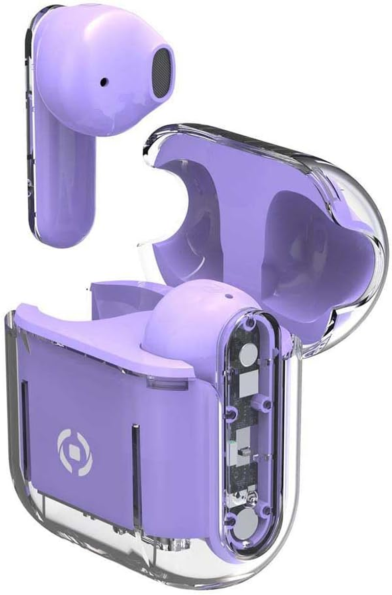 Celly Purple Wireless Headphones image number 1