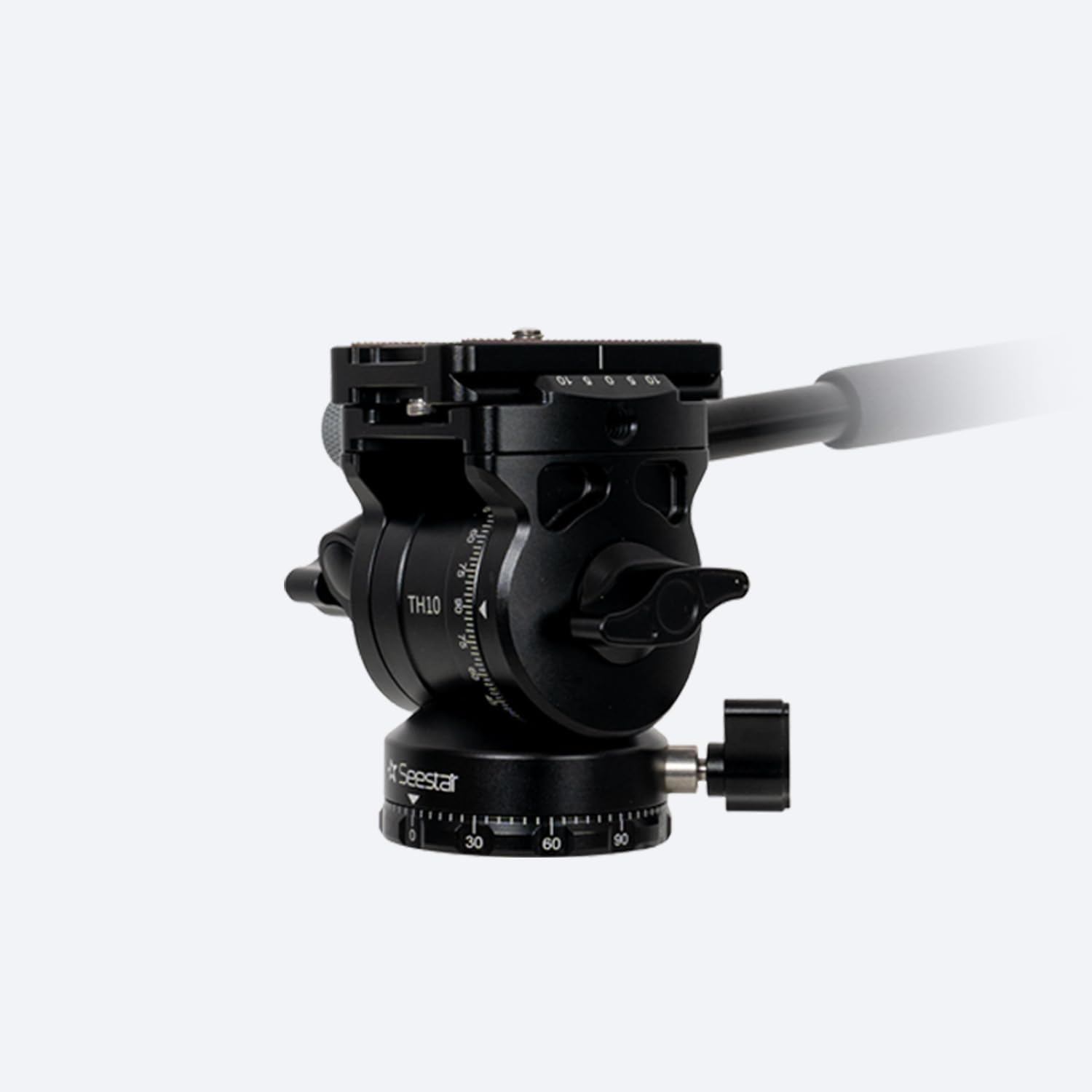 ZWO Seestar Tripod Head TH10 EQ Wedge for Seestar Smart Telescope, Fluid Tripod Head for Equatorial Mode, 360&deg; Pan & &plusmn;90&deg; Tilt, Compatible with DSLR, Mirrorless & Video Cameras image number 1