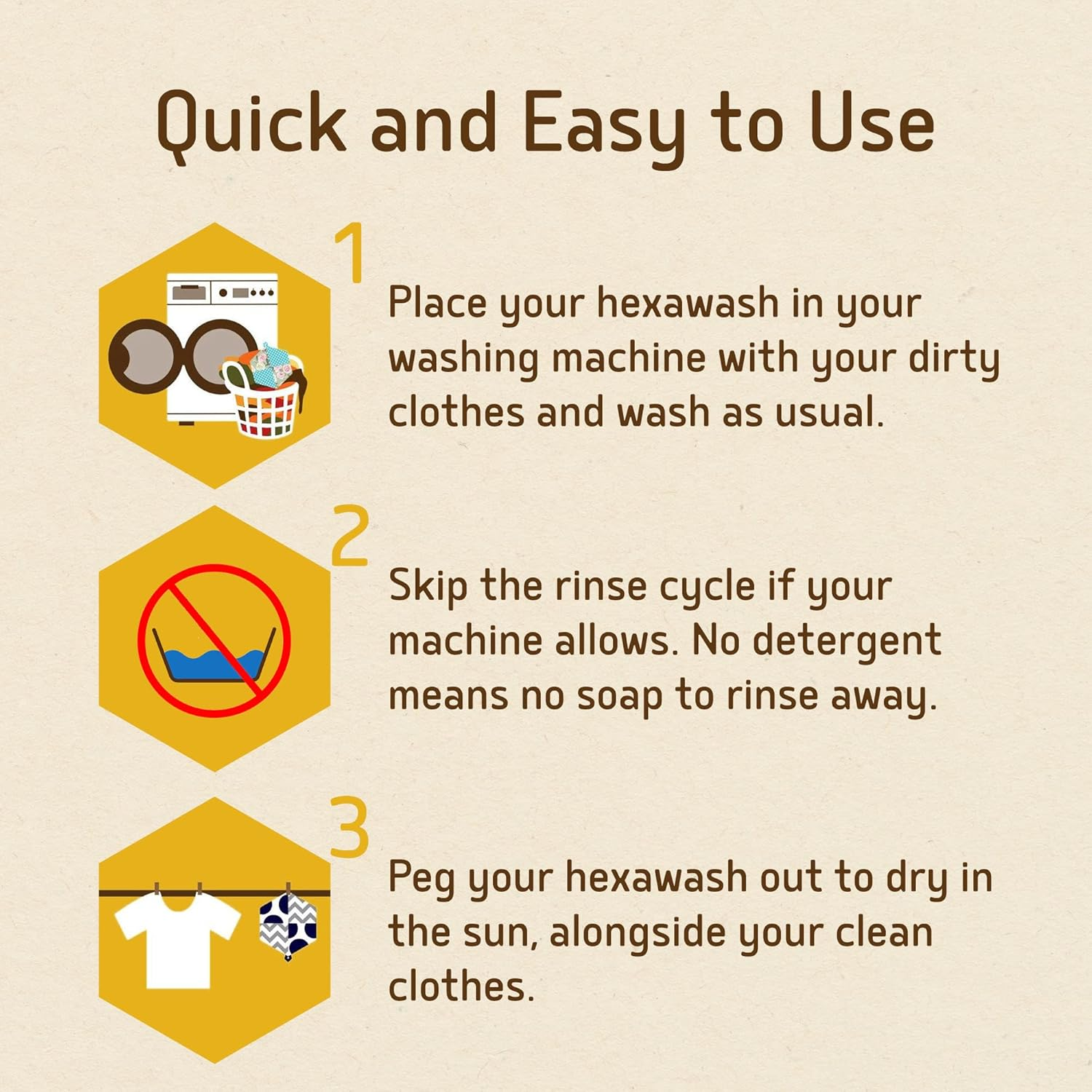 Superbee Wax Wraps Superbee Hexawash Laundry Detergent Replacement Goodbye Detergent, Lasts for 300 Washes Toddler and Teen Tested Clean, Fresh Laundry Long Lasting, Earth Friendly image number 1