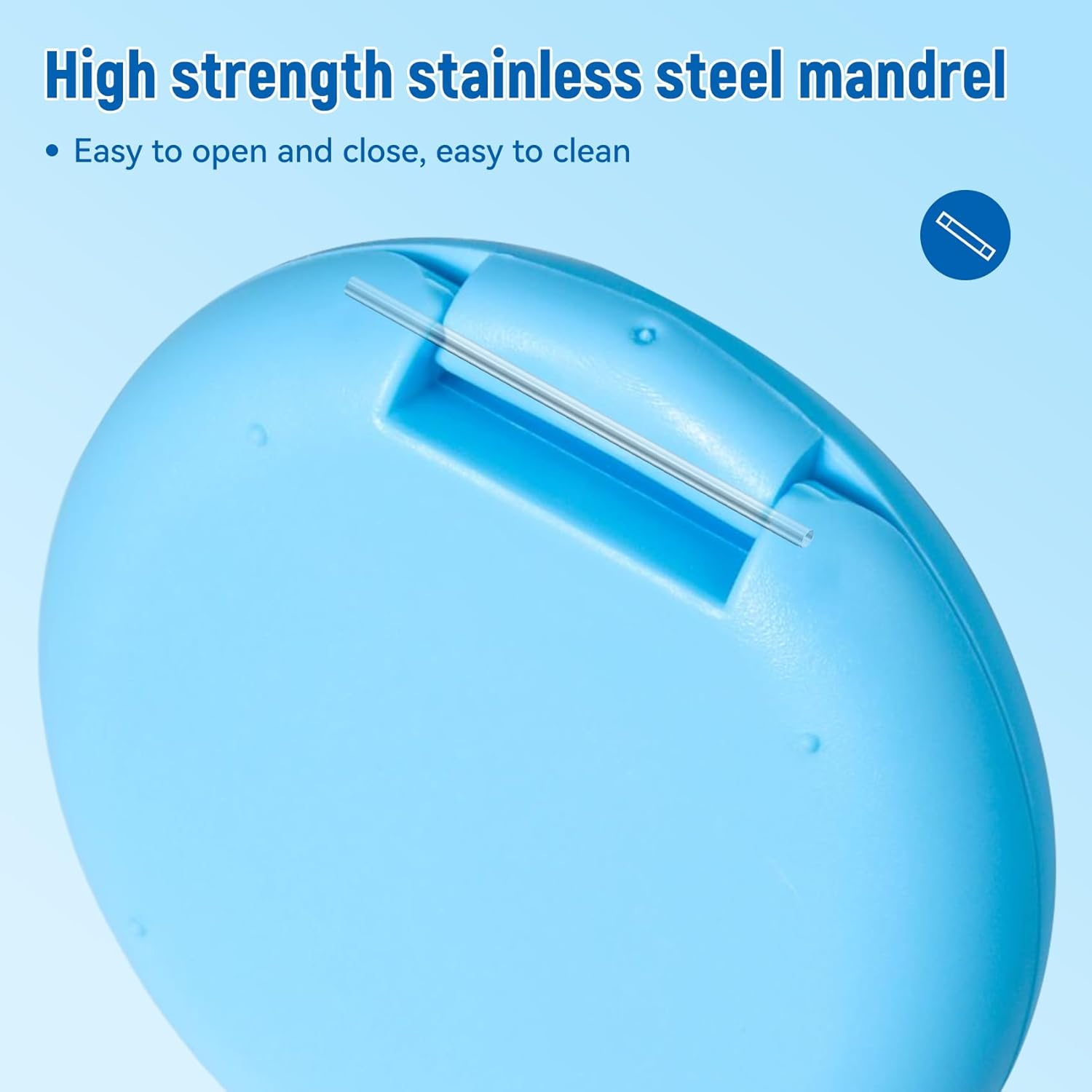 Annhua Retainer Holder Case Mouthguard Case with Magnetic Closure, Denture Case Mouth Guard Holder Case Denture Box Case, Light and Compact - Green - Pink image number 3