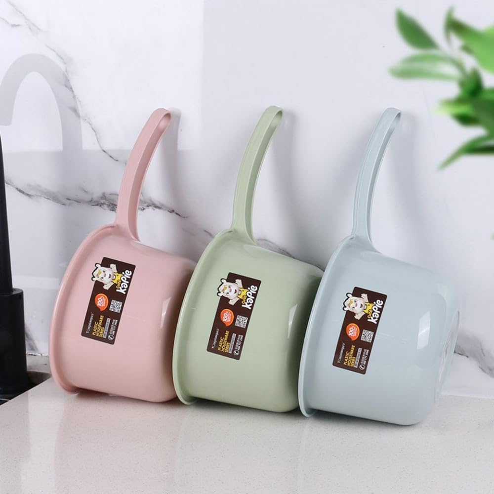 Washing Spoons Plastic Thicken Bathing Kitchen Ladles Bathroom Hair Washing Water Scoop image number 2