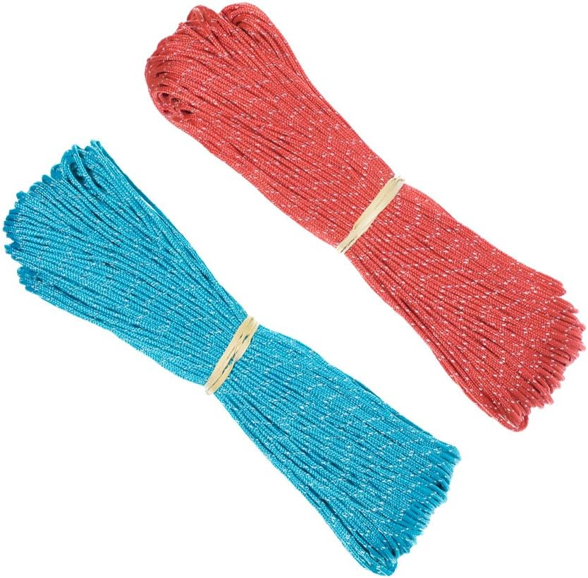 Paracord Planet 1.8Mm Fluorescent Reflective Guyline Tent Rope Cord Camping Paracord image number 1