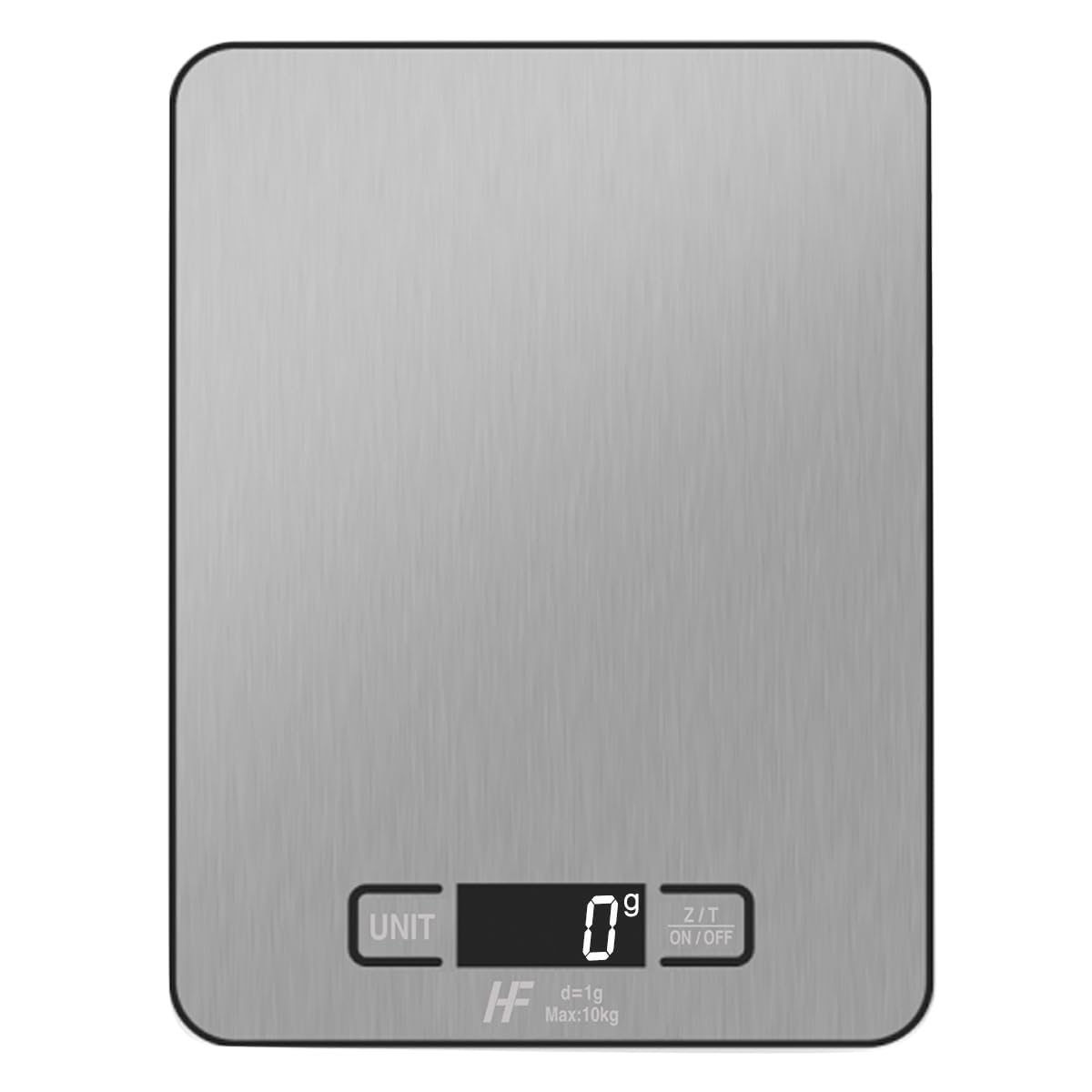 Homefashion 10Kg 1G Digital Kitchen Scales Food Scale Large 23X17Cm Platform Electronic Cooking with Backlit LCD Display Multifunction for Home Office Use image number 4