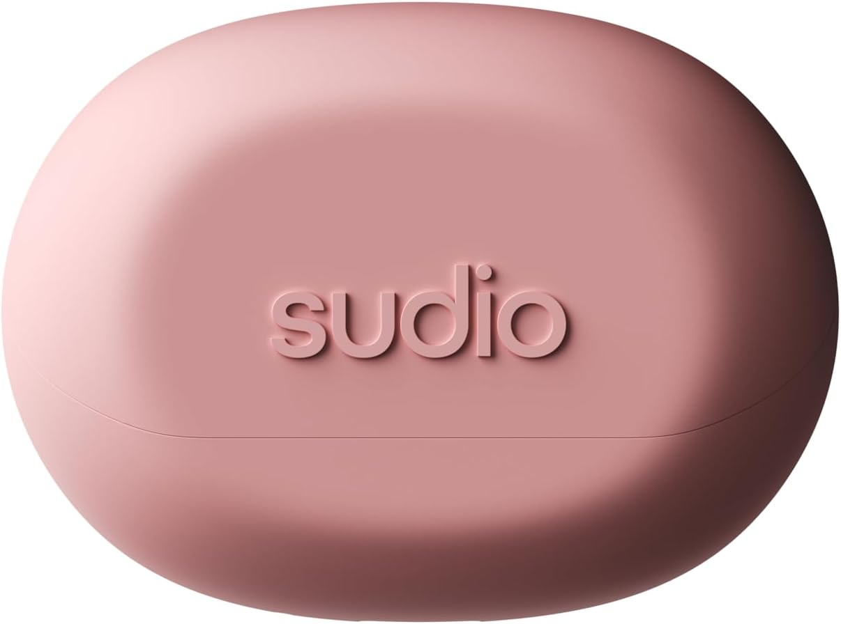 SUDIO N3 Pro (Rose Pink) Wireless Earbuds, In-Ear Type (Bluetooth 5.4 / Microphone Included, Ios Android Compatible, IPX4 Waterproof, ANC Noise Cancelling, Domestic Authentic Product image number 4