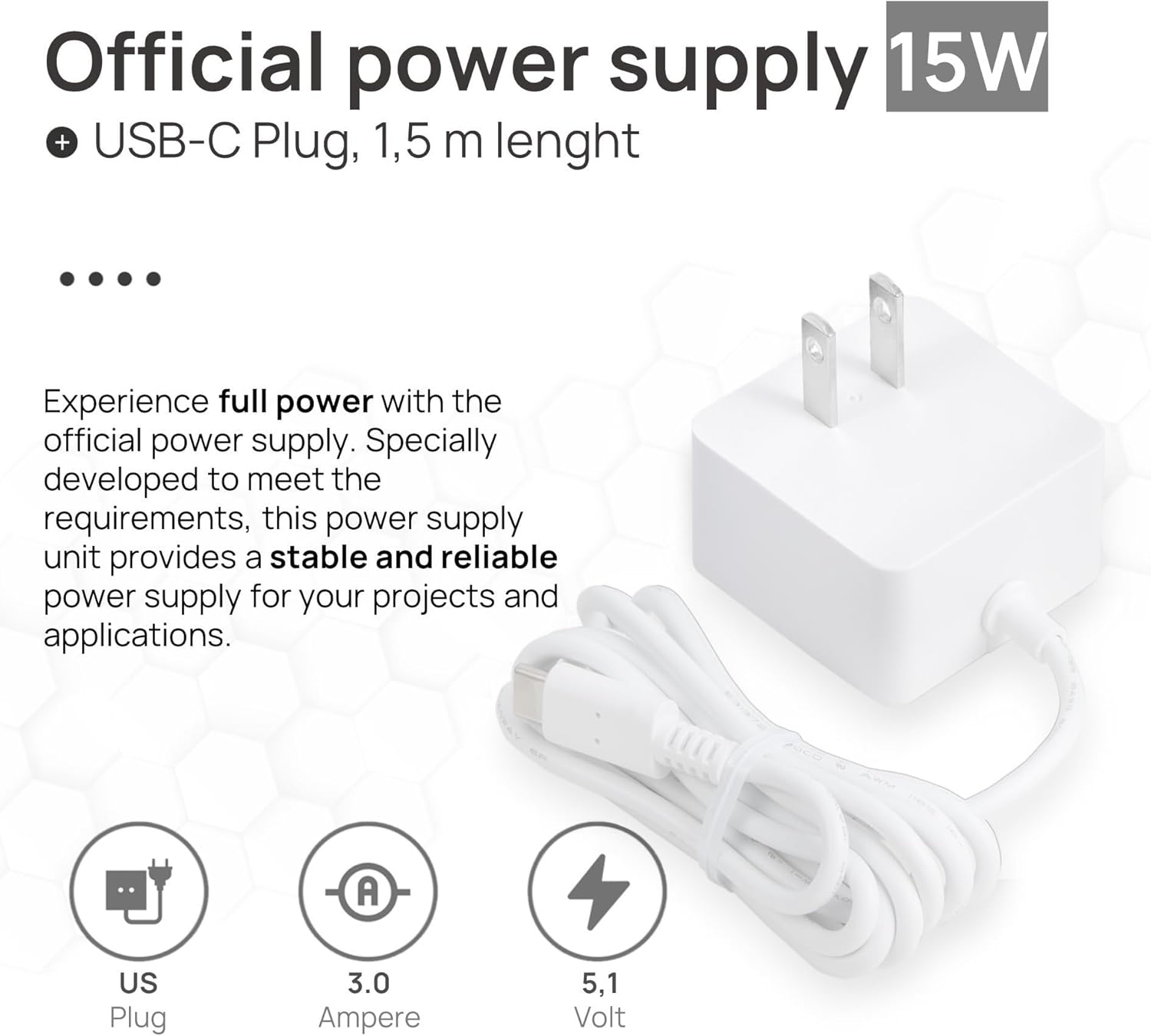 Raspberry Pi 4 Model B 4GB Starter Kit, Raspberry Pi 4 (4GB RAM), 5V 3A USB-C Power Supply, Housing, 32GB SD Card, Micro HDMI Cable image number 6