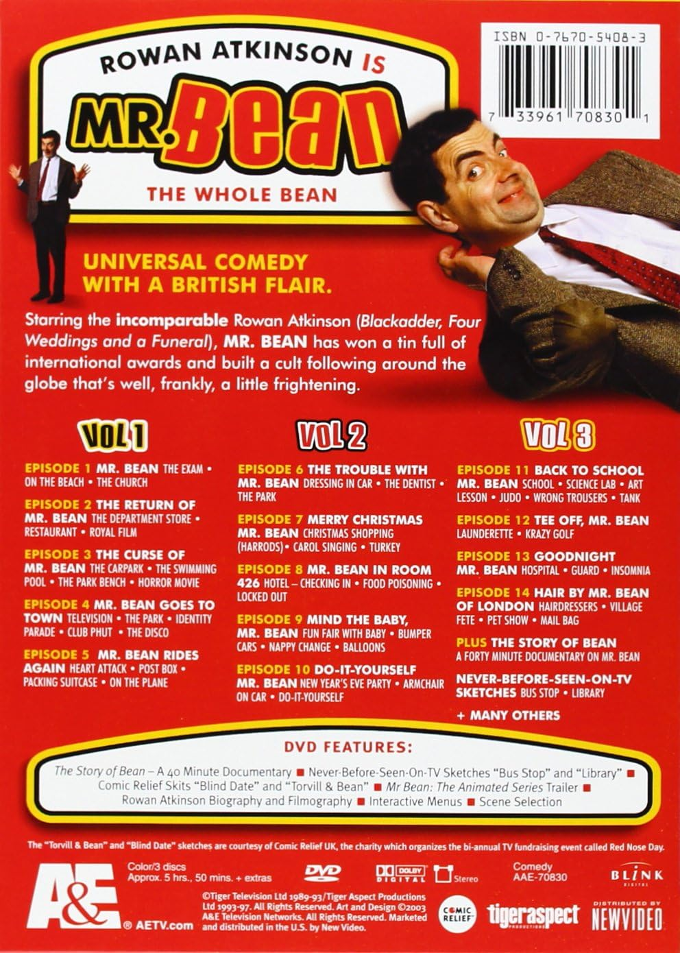 Mr. Bean - the Whole Bean (Complete Set) image number 1