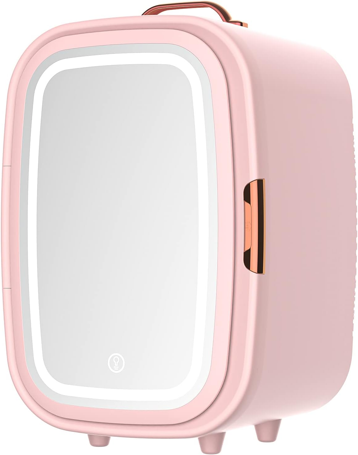 Skincare Fridge 15 Liter, Mini Fridge for Comestic Storage, Professional Beauty Fridge for Skin Care, Pink image number 4