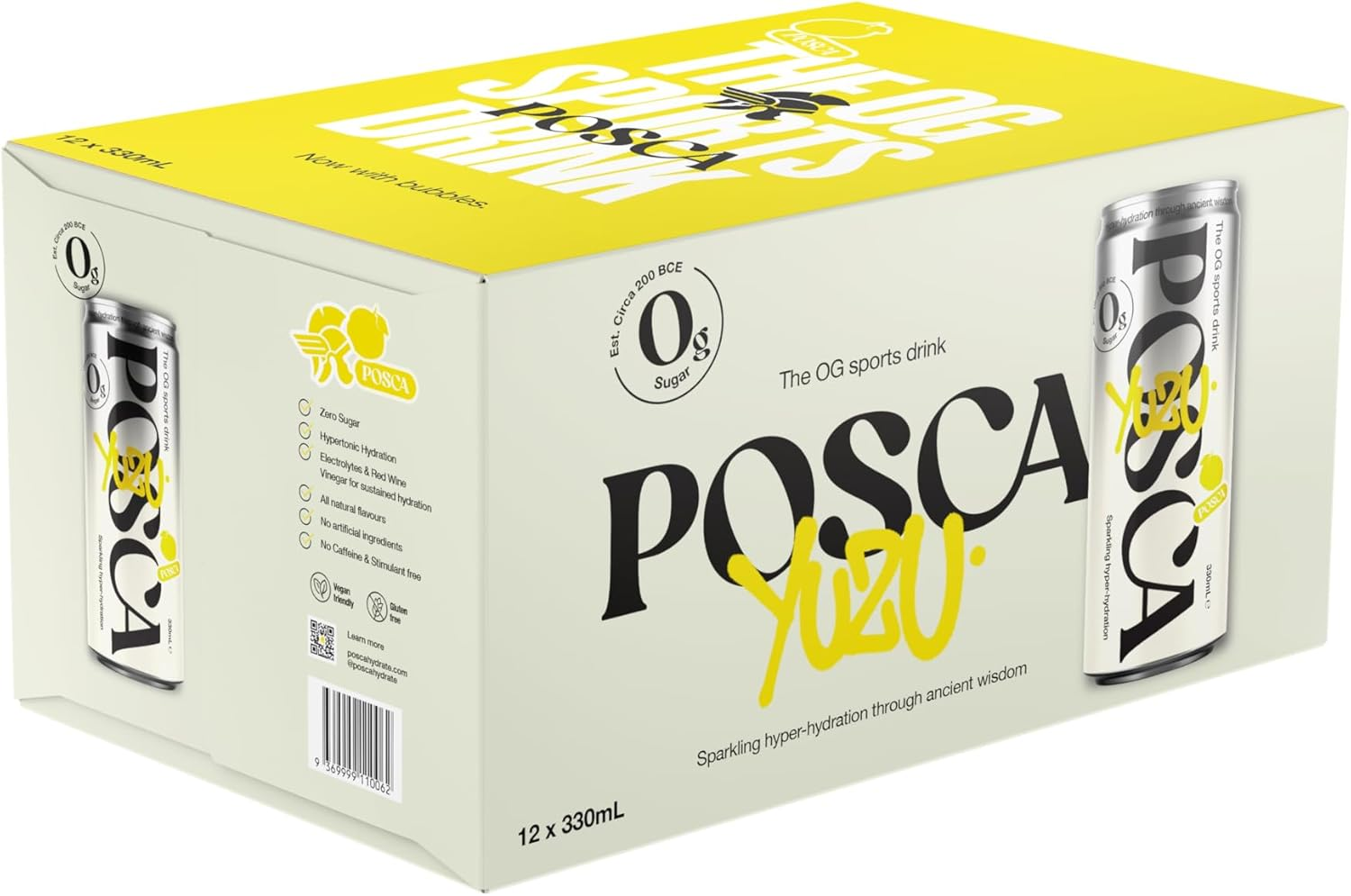 Posca Hydrate Yuzu 12 X 330Ml image number 1