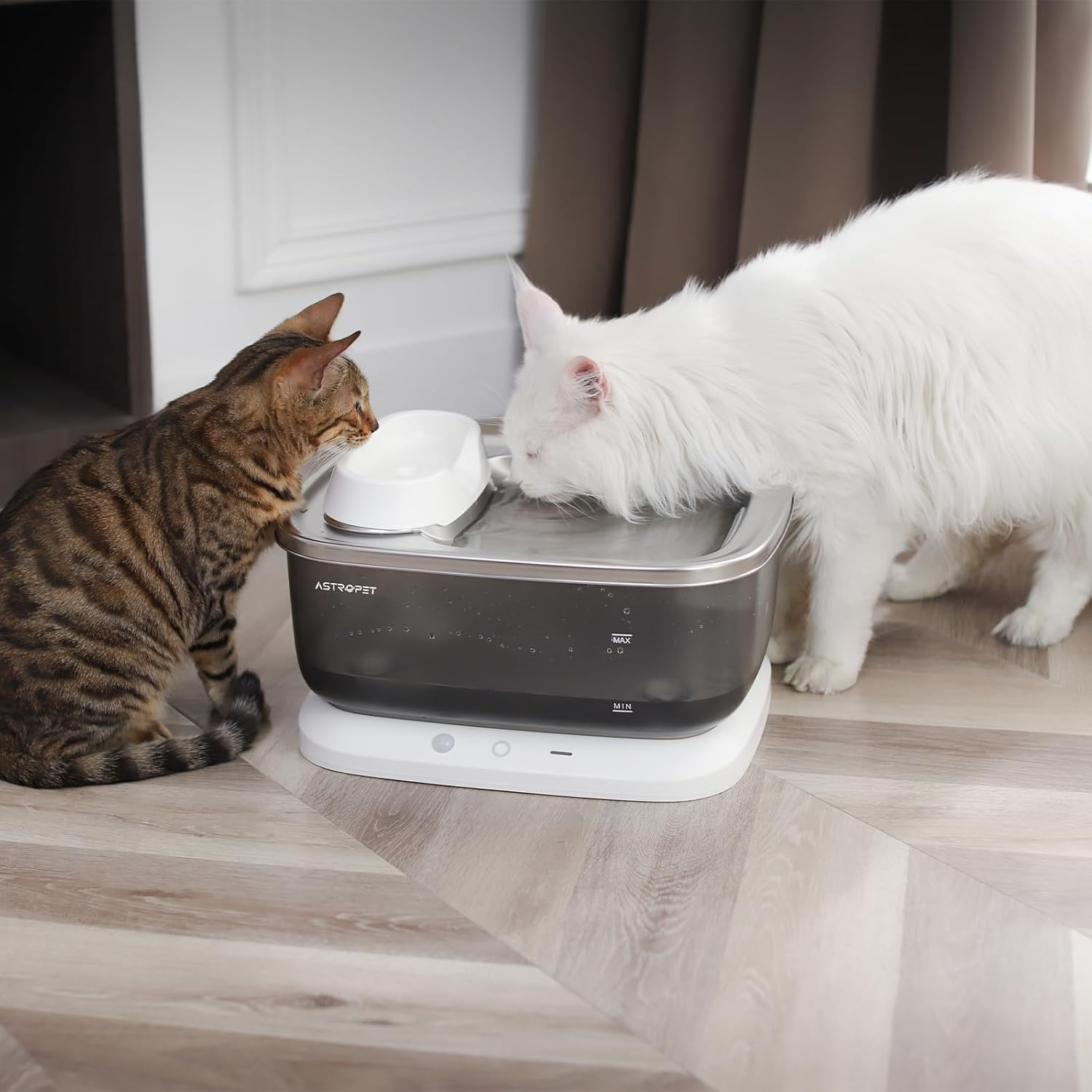 Astropet Pack of 5 Drinking Fountain Filters Compatible with 7 L Cat Fountain