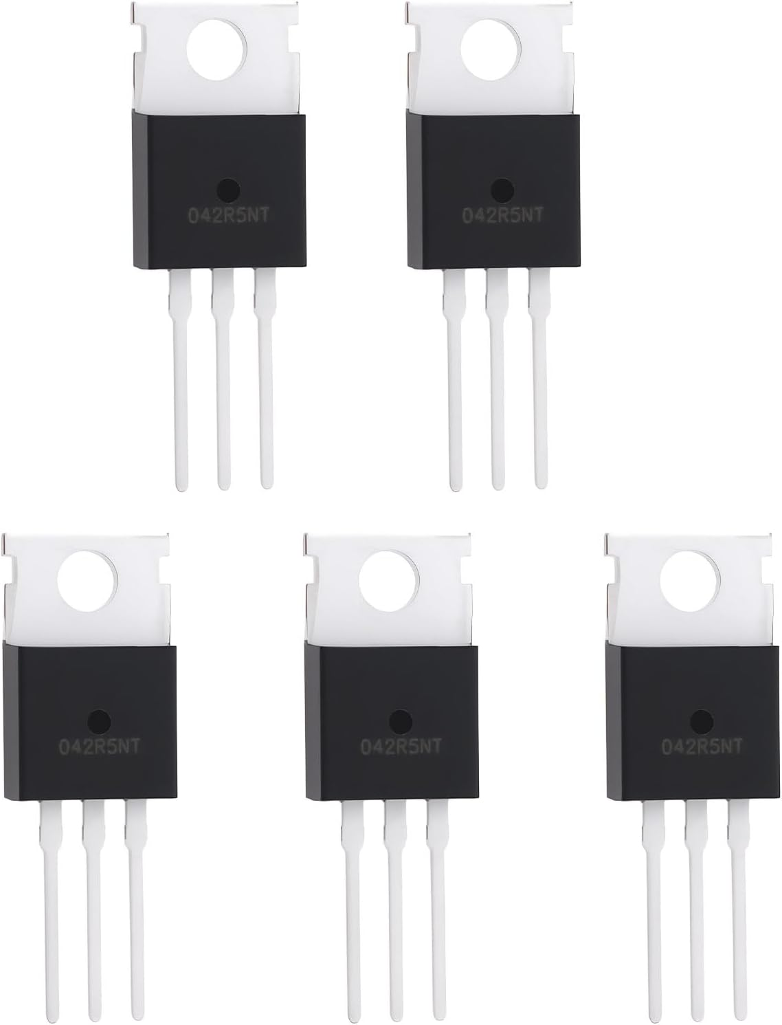 YINETTECH 5Pcs SVT042R5NT MOSFET 40V 240A TO-220 Power Transistor for ESC RC Models, Tools, Industrial Applications