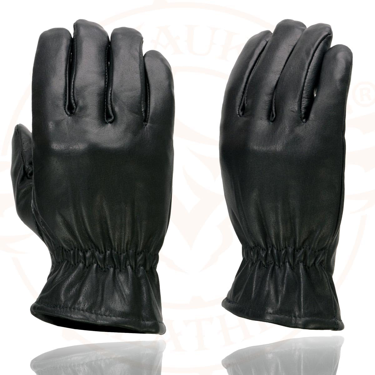 Milwaukee Leather SH734 Men'S Black Thermal Lined Leather Motorcycle Hand Gloves W/Sinch Wrist Closure - Large image number 5