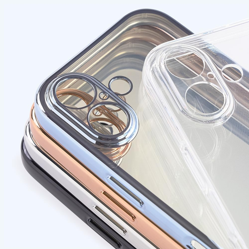 Layout Iphone 17 Case, Clear, Precision Design, Shockproof, Soft Case, Precision Design, Transparent Cover/Clear image number 5