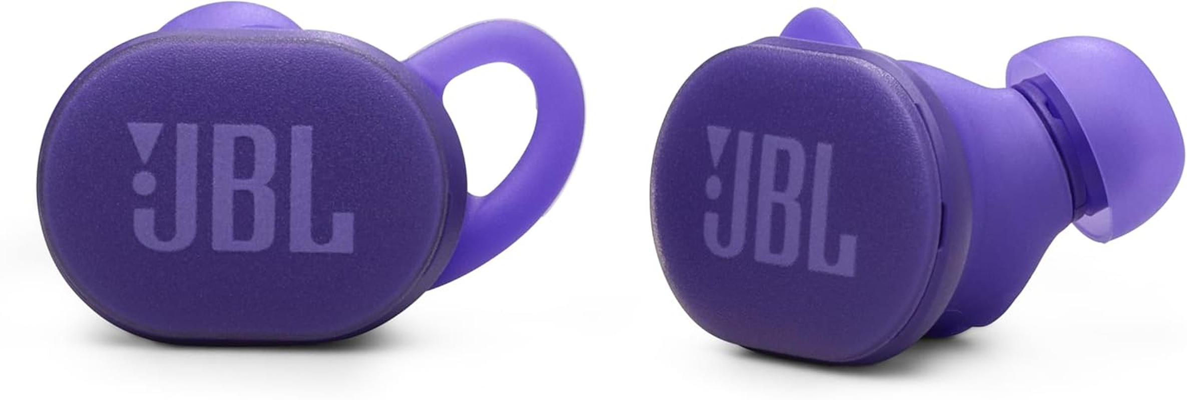 JBL Endurance Race 2 - Waterproof (IP68) Sports True Wireless Earbuds with 4 Mics for Crisp, Clear Calls, Pure Bass Sound, 48Hrs of Playback, plus Speed Charging & Active Noise Cancelling (Purple) image number 6