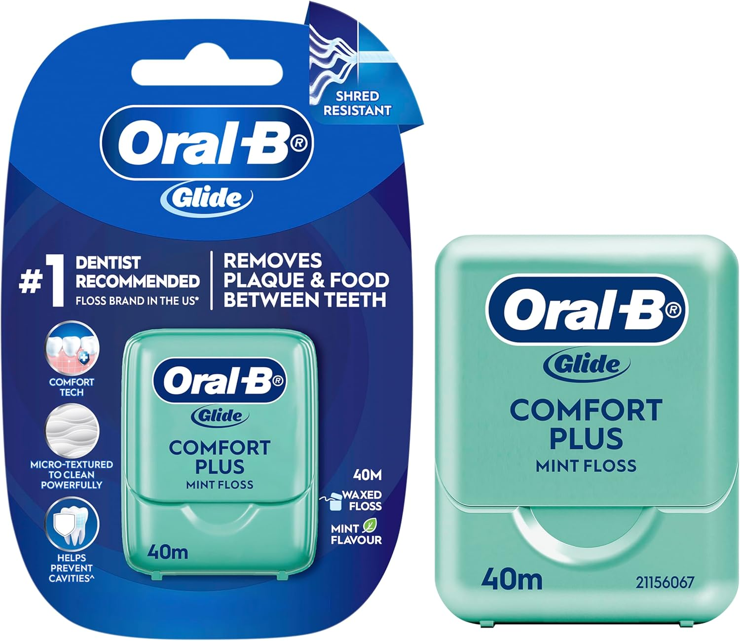 Oral-B Glide Comfort plus Dental Floss, Extra Soft, 40M image number 1