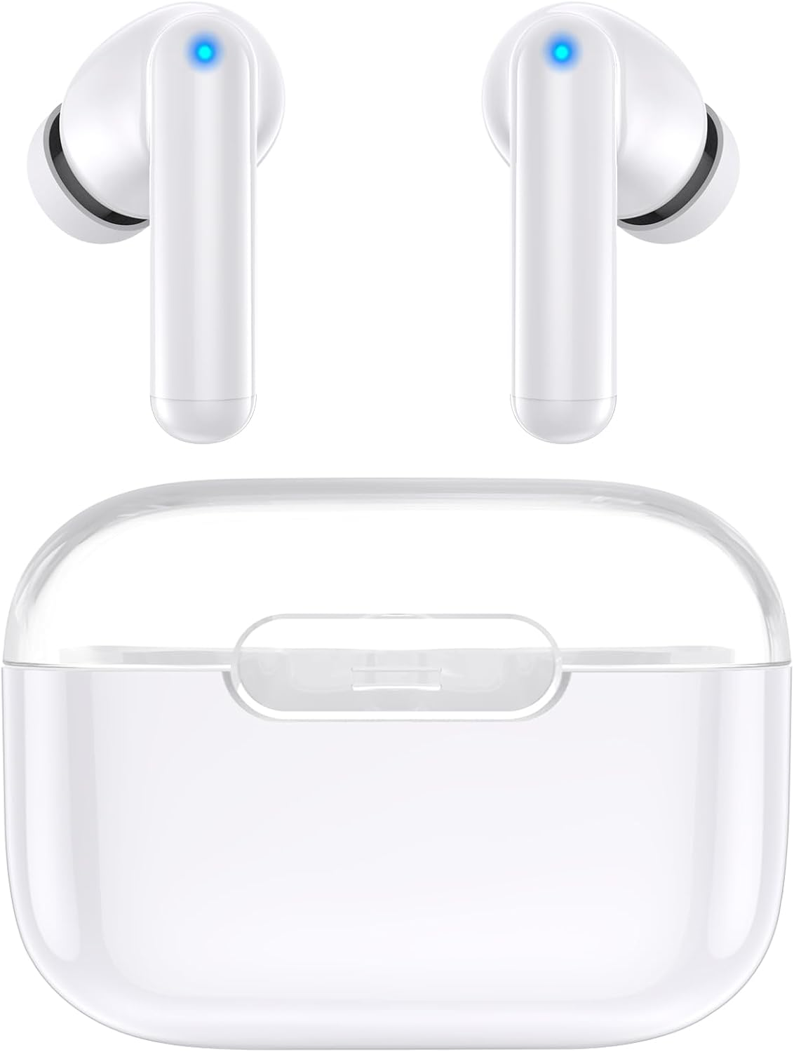 Kurdene Bluetooth 5.3 Wireless Earbuds, P3+ Deep Bass Hi-Fi Stereo Headset with Microphone In-Ear Call Noise Canceling Bluetooth Headphones, Immersive Premium Sound Ear Buds for Iphone, Android