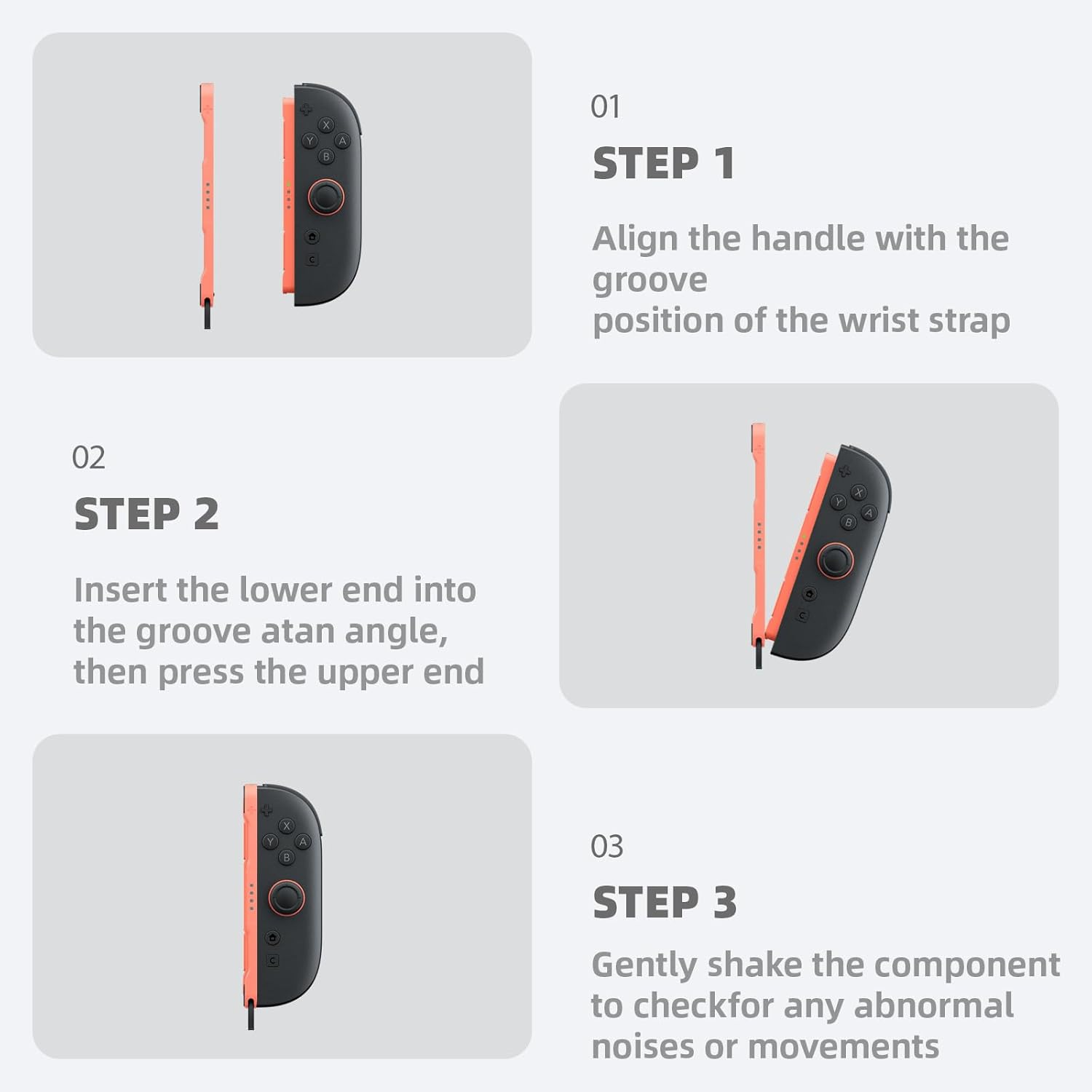 Hzqzaoan Wrist Strap for Switch 2 Joycons Strap Grips - Official Style Enhanced Wristband for Switch 2 Sports Games, Anti-Slip Secure Accessories for Nintendo Switch 2 Joycon Controller (Pair) image number 2