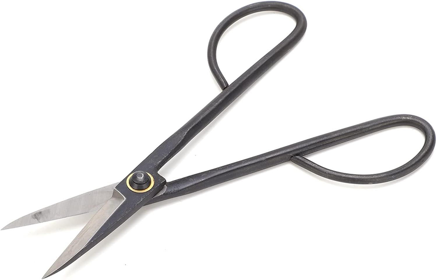 Bonsai Scissors, Garden Scissors Flower Cutting Scissors Plant Trimming Shears with Long Handle Bonsai Scissors SK Steel 210Mm Pruning Shears for Garden Plants Trimming image number 6