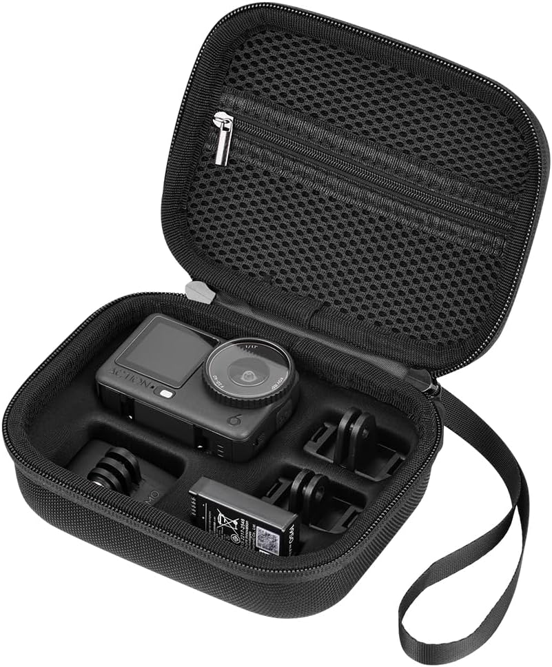 T Tersely Hard Case for DJI Osmo Action 6 (2025), Drop and Water Proof Carrying Case, Outdoor Travel Storage Bag Compact Portable Case for DJI Action6 with Accessories image number 6