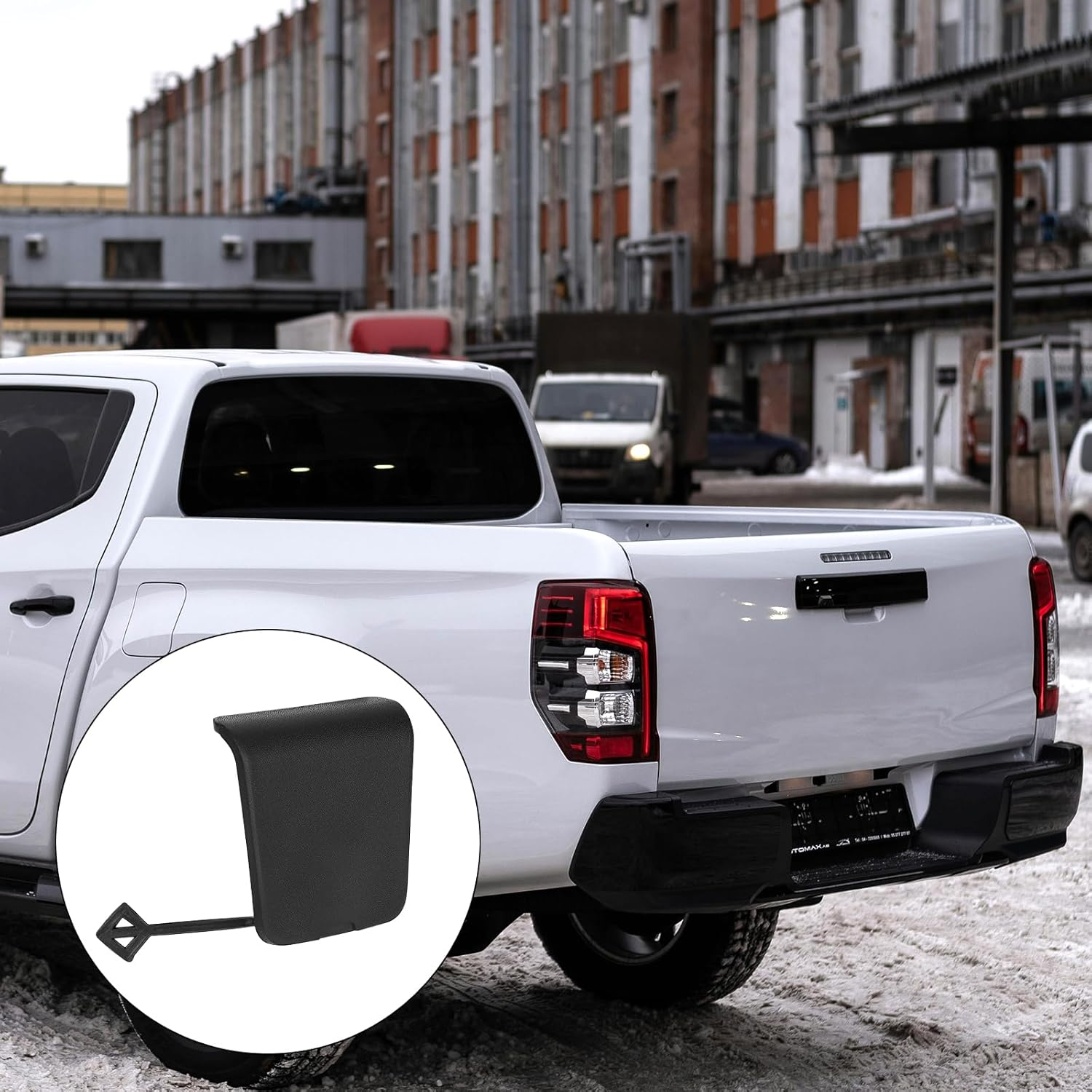 Spare Tire Winch Cover, Spare Wheel Winch Cover Compatible with Dodge Ram 1500 DT (New Body Styles) 2019 2020 2021 2022 Model 68299112AC