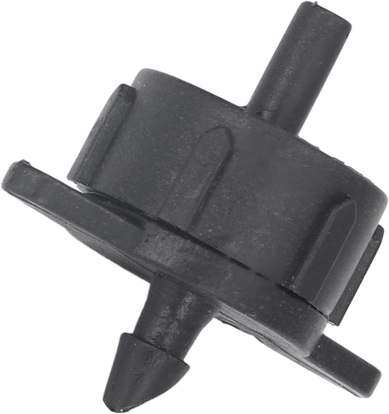 100Pcs 4Mm Pressure Compensation, Drippers Automatic Irrigation Equipment Uniform Flowing PP Irrigation Watering Dripper Emitter Irrigation System Accessories Garden Supplies (4L Black) image number 4