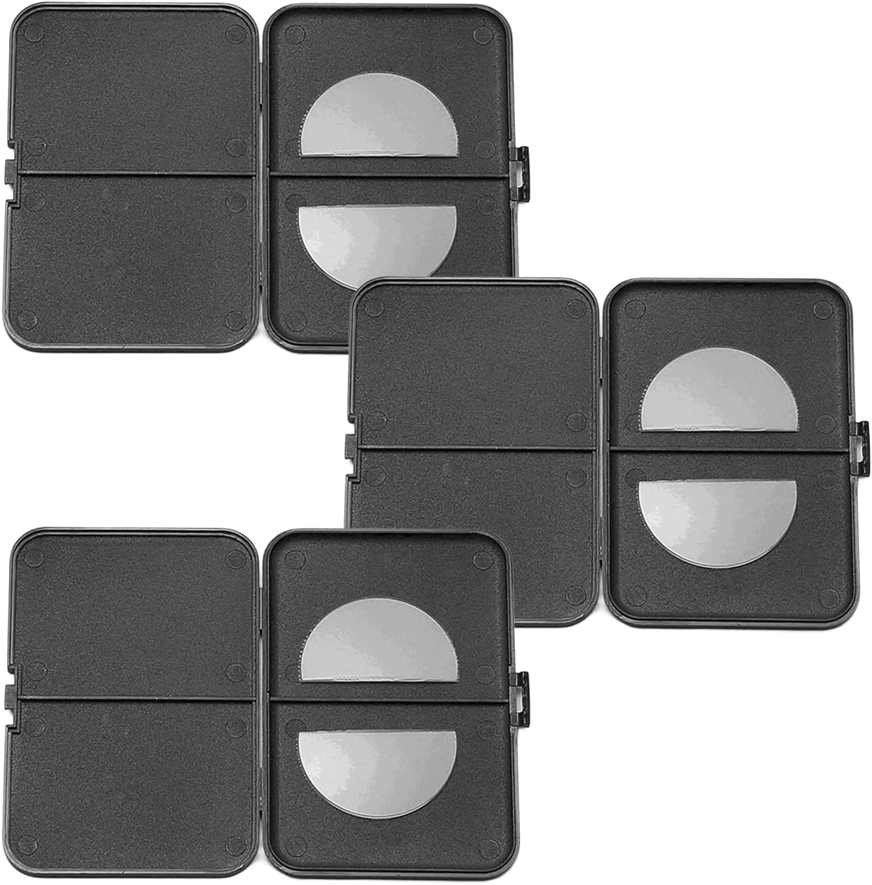 3 Pairs Stick-On Bifocal Lenses Reader, Reusable Stick on Adhesive Magnifying Reading Lenses for Sunglasses/Sport Glasses/Ski Goggles, No Water Needed image number 1