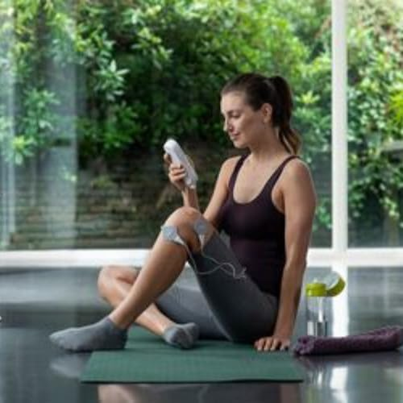 Omron HVF311 Electronic Nerve Stimulator for Drug-Free Pain Relief &ndash; Soothing Heat with 6 Massage Modes, Soft Touch Pads, Compact Design, LCD Screen and 2+2 Year Warranty image number 5