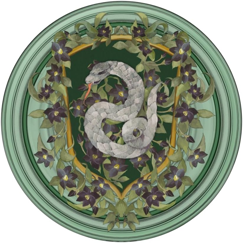 ​​​​Popsockets Phone Grip with Expanding Kickstand, Harry Potter - Slytherin Floral Crest image number 2