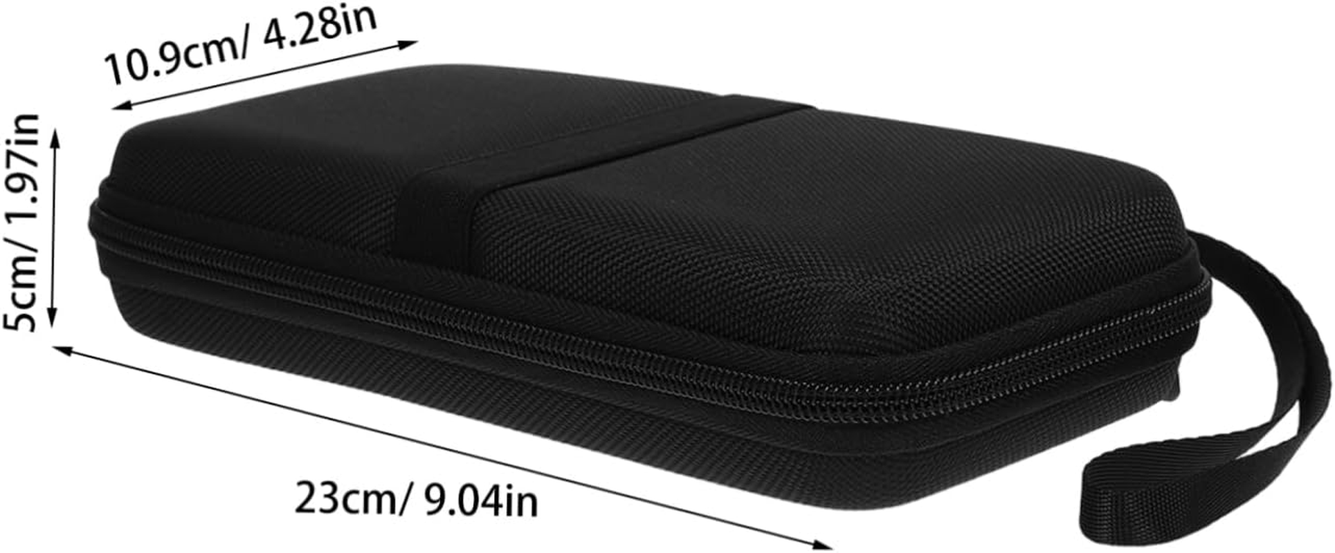 HOMSFOU Graphing Calculator Storage Bag Hard Shell Case for Ti- plus Mesh Pocket Large Capacity Protective Carrying Case for Math Calculator image number 6