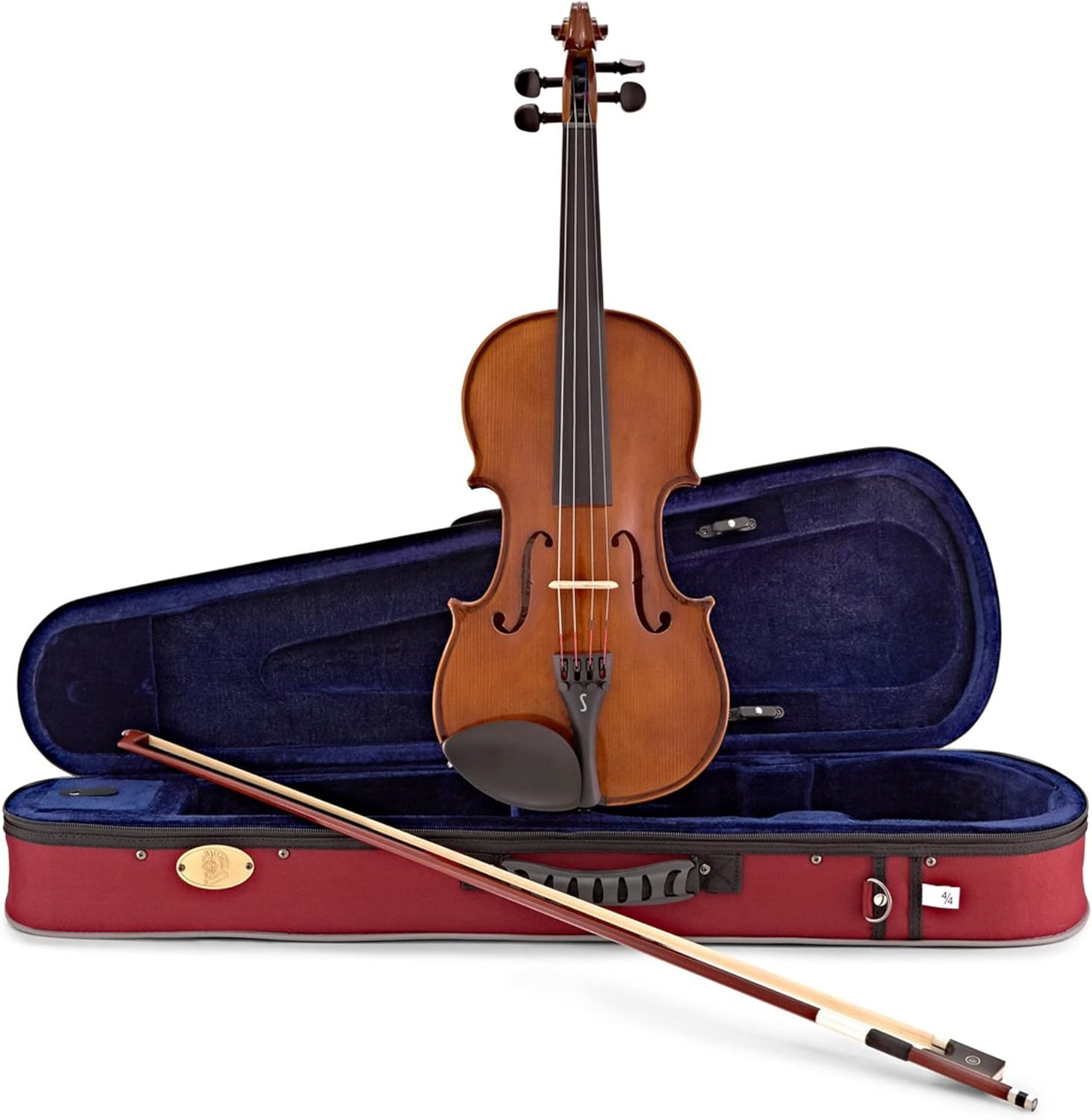 Stentor, 4-String Violin, Brown,Red (1500 4/4) image number 4