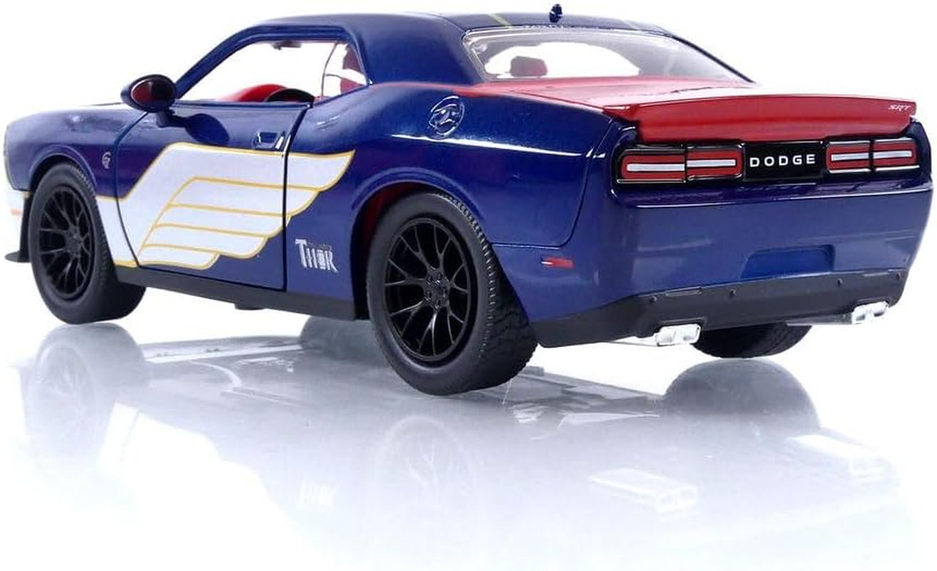 Jada Marvel 2015 Dodge SRT8 Hellcat 1:24 HR Vehicle Toy with Thor Figure