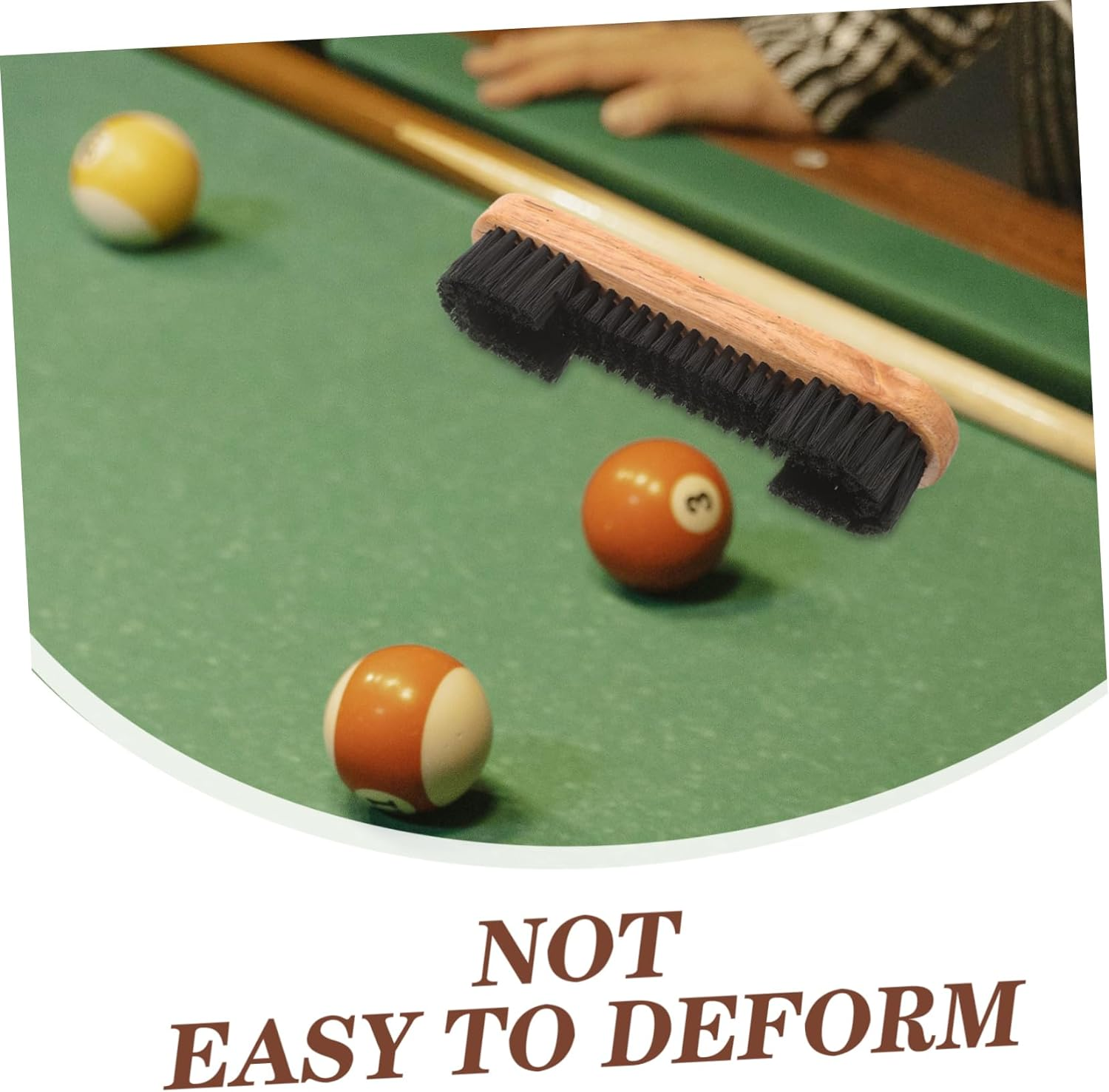 Pool Table Brush for Felt Billiard Table Sweeper Cleaning Tool for Home Game Use image number 1