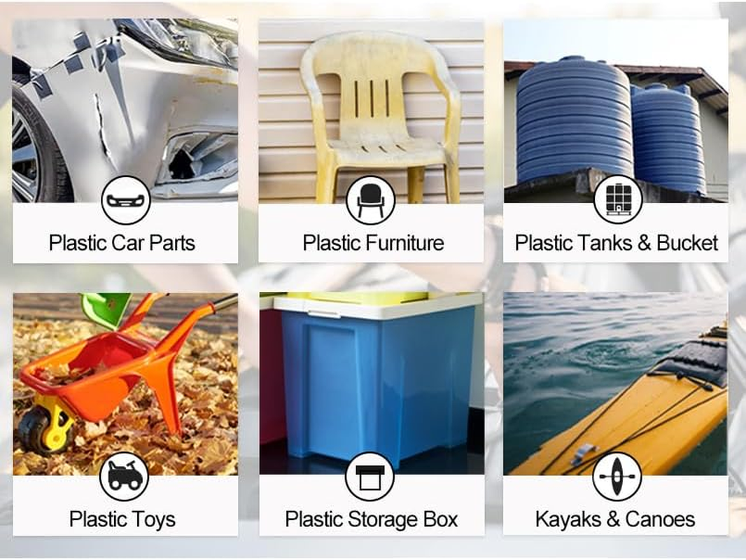 45 Pcs Plastic Welding Kit,Professional Portable Plastic Welder Fast Heating Plastic Soldering Iron Kit for DIY Car Bumper Dashboard Repair image number 1