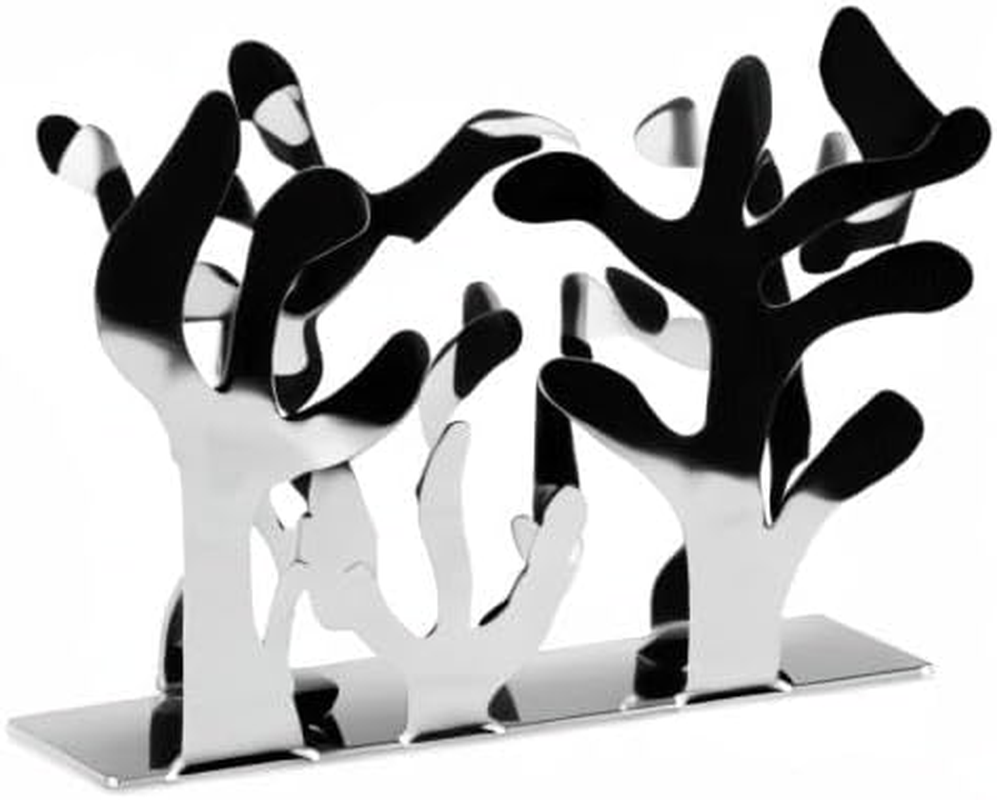 Alessi Mediterraneo Napkin Holder, Stainless Steel image number 2