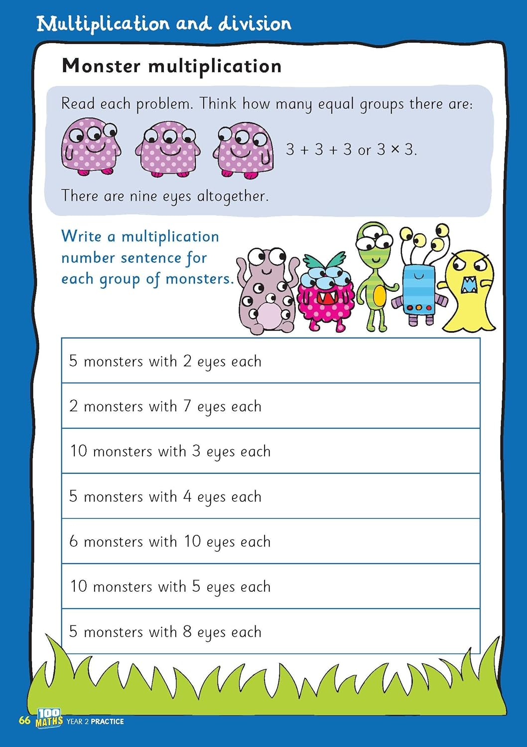 National Curriculum Maths Practice Book for Year 2 image number 3