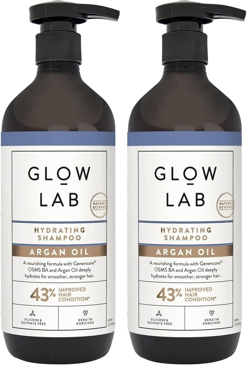 Glow Lab Hydrating Shampoo 600 Ml (Pack of 2)