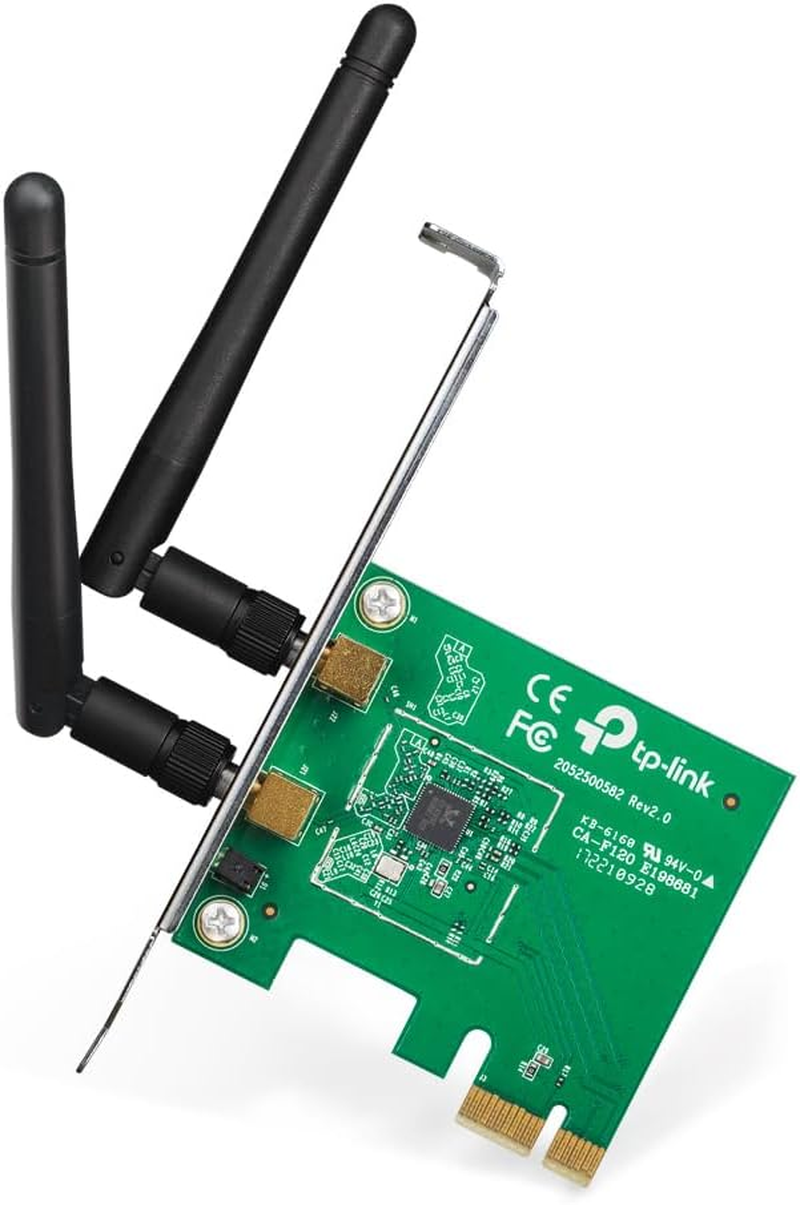 Tp-Link 300Mbps Wireless N PCI Express Wifi Adapter, up to 300Mbps, MIMO, Advanced Security, Low-Profile Bracket Included, Supports Windows and Linux (TL-WN881ND) image number 6