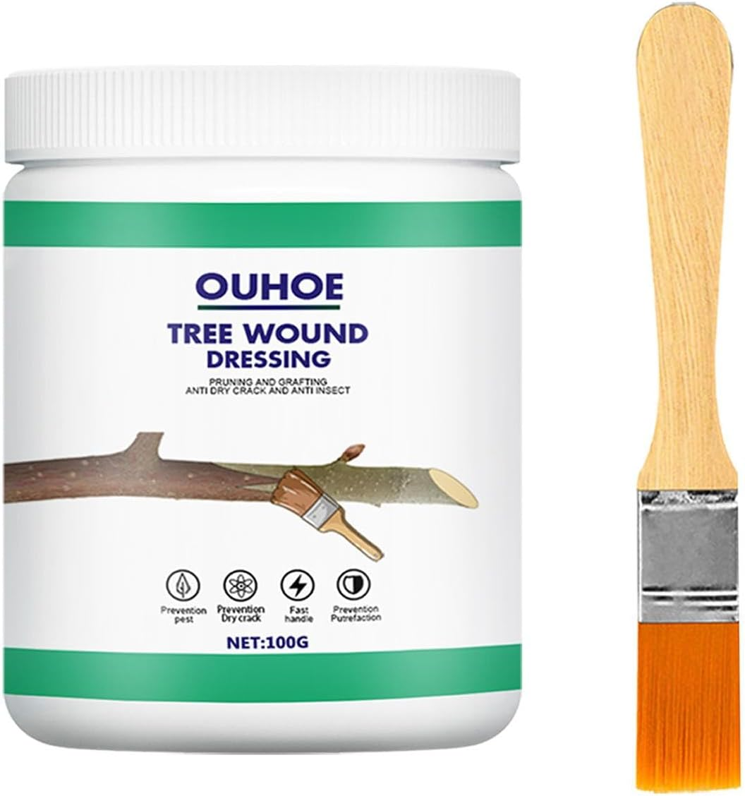 JISADER Tree Wound Sealer Tree Repair Garden Supplies Compound Sealer Multipurpose Portable for Branch Pruning Gardening Grafting image number 6