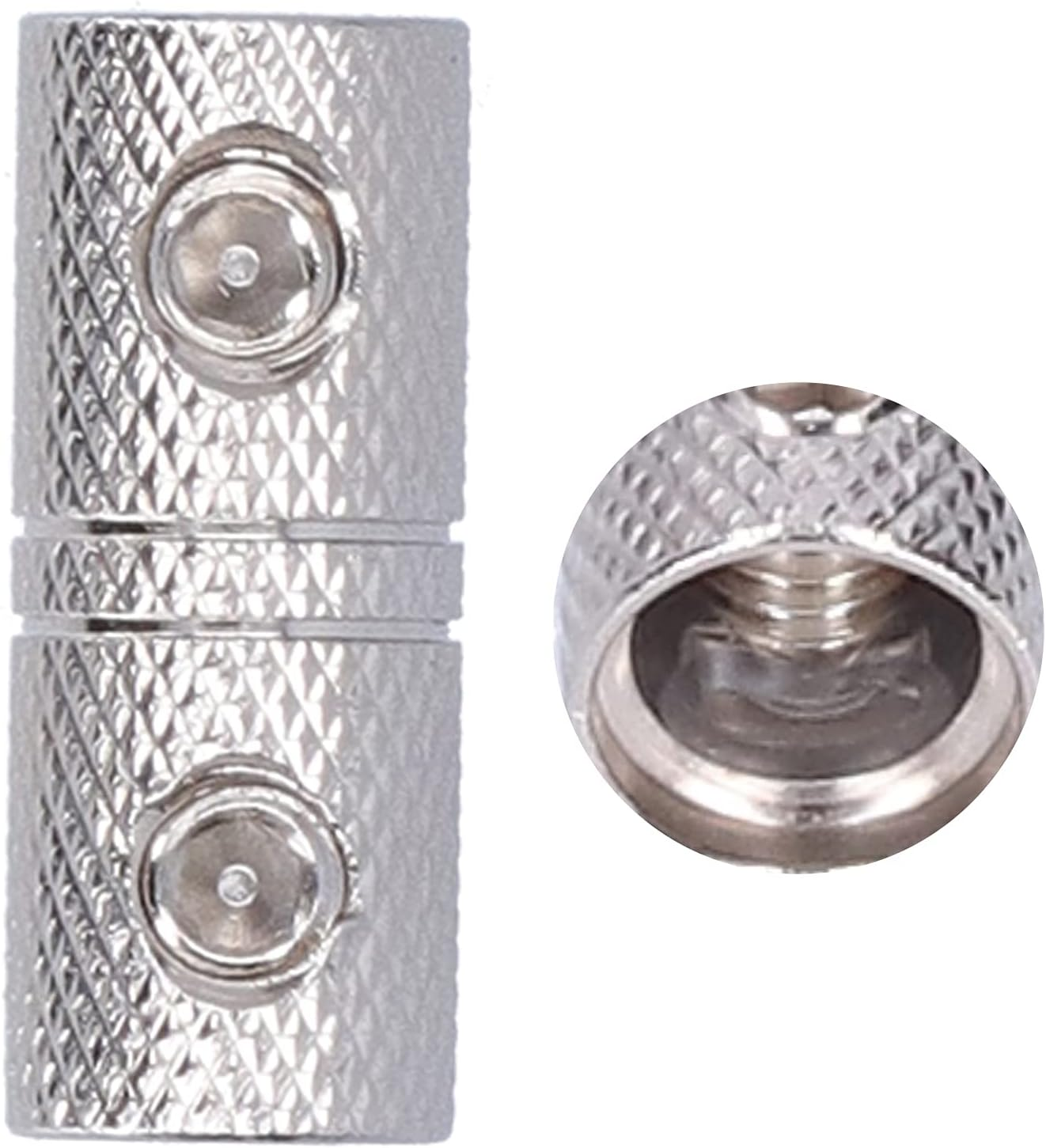 Power Cable Joiner Wire Connector Terminal 4 Gauge Input Output with Oversized Set Screws for Car Audio Modification